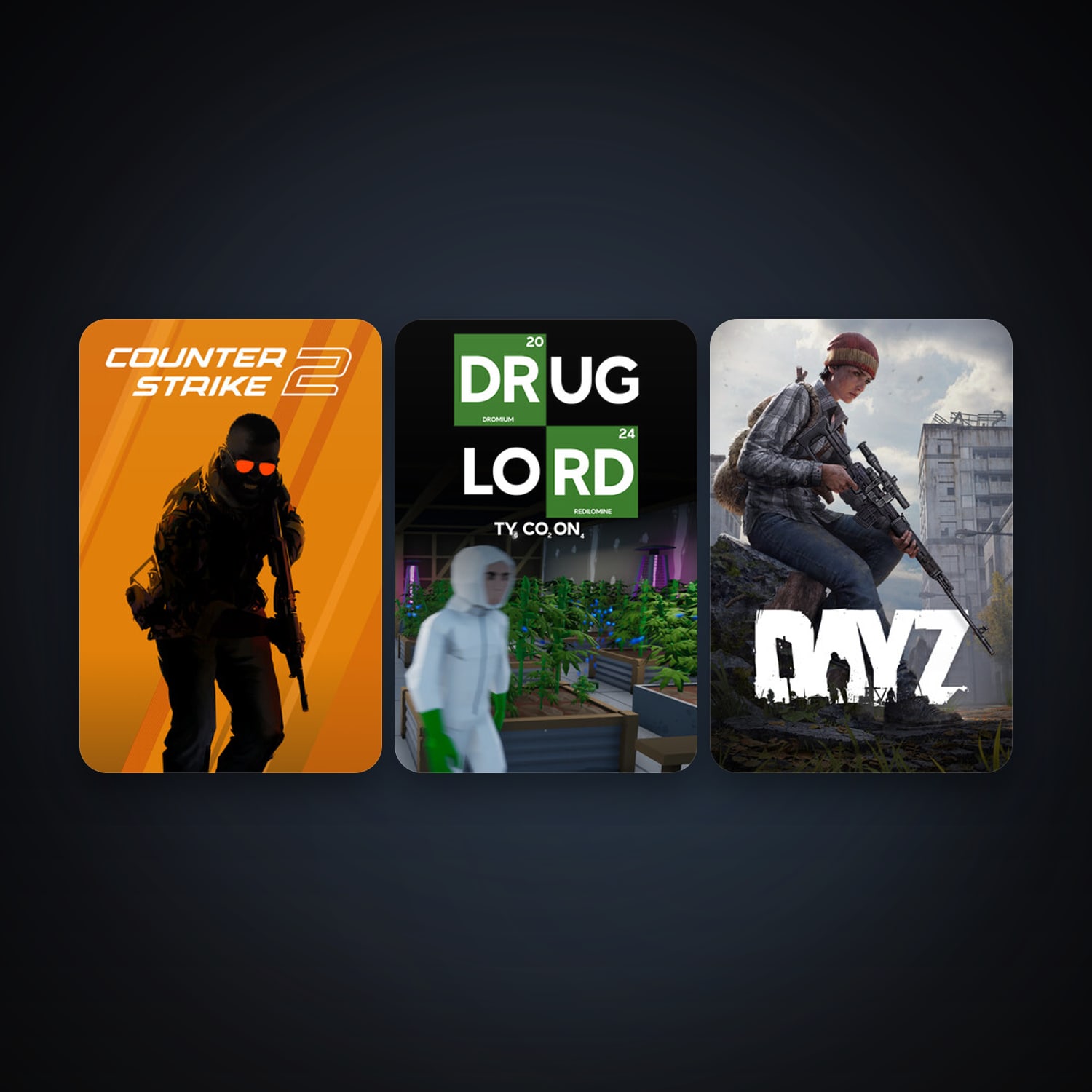 CS2 Prime + DayZ, 4 games, clean — HabibiAccounts
