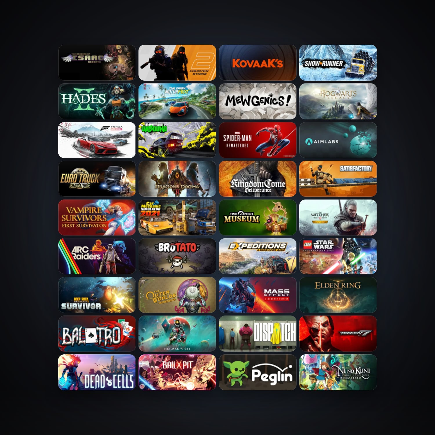 Steam 256 games, Steam 11, clean — HabibiAccounts