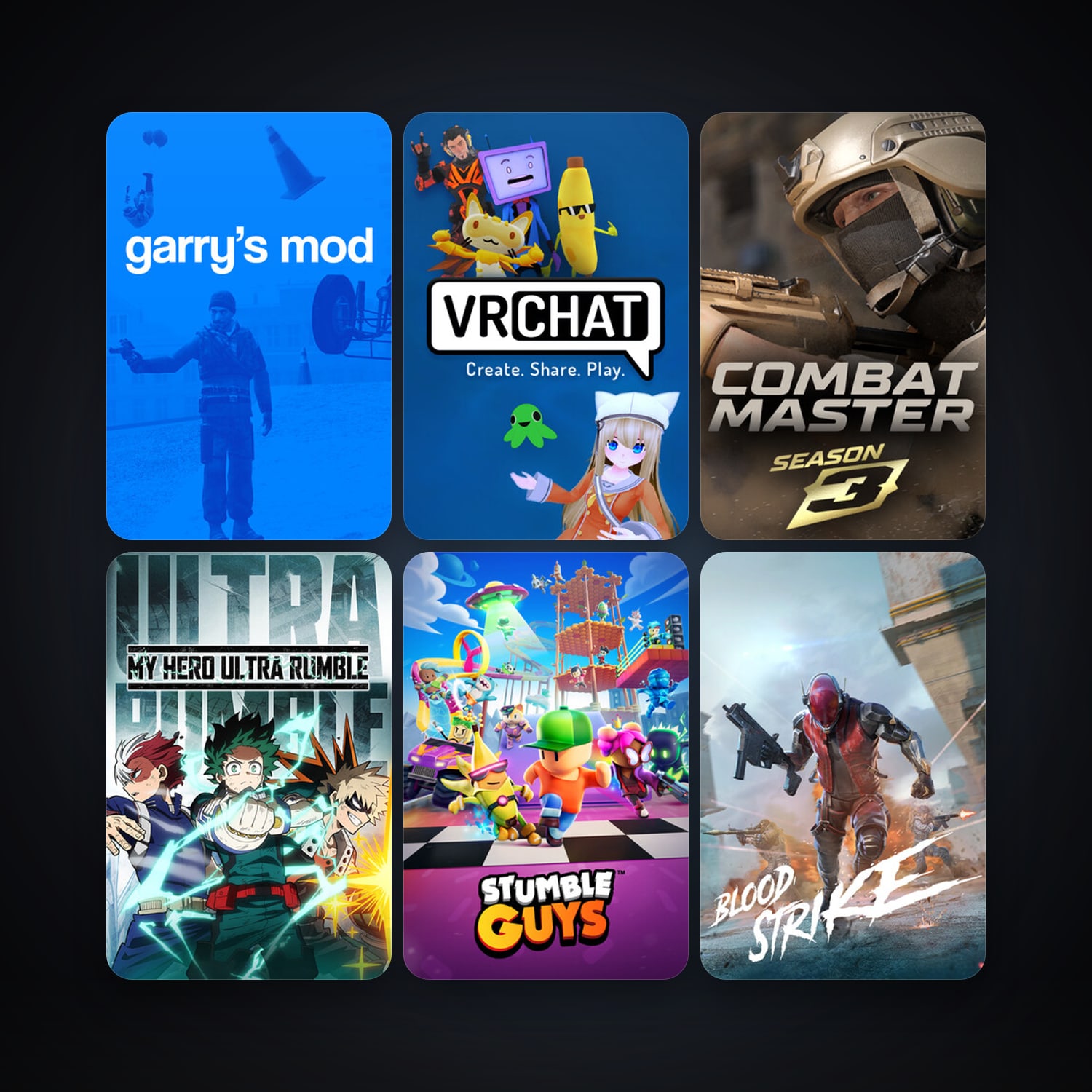Garry's Mod + VRChat, 23 games, clean — HabibiAccounts