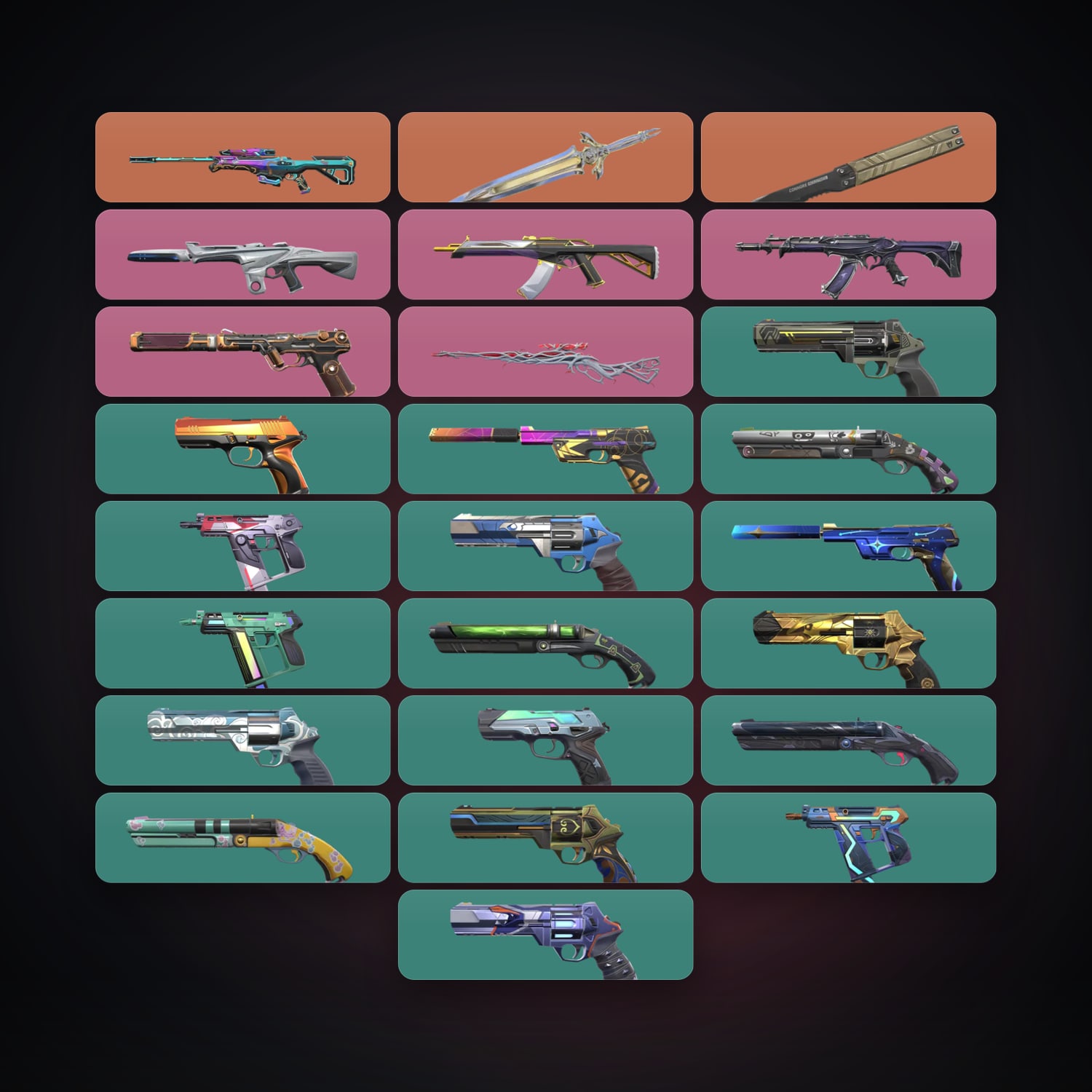 AP Bronze 3 locker — 2 knives, 27 skins, lvl 280 — HabibiAccounts