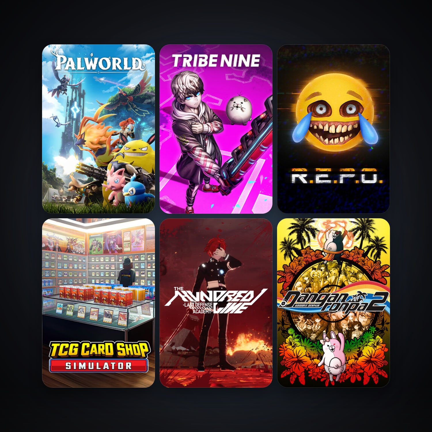 The Forest + Danganronpa: Trigger Happy Havoc, 41 games, clean — HabibiAccounts