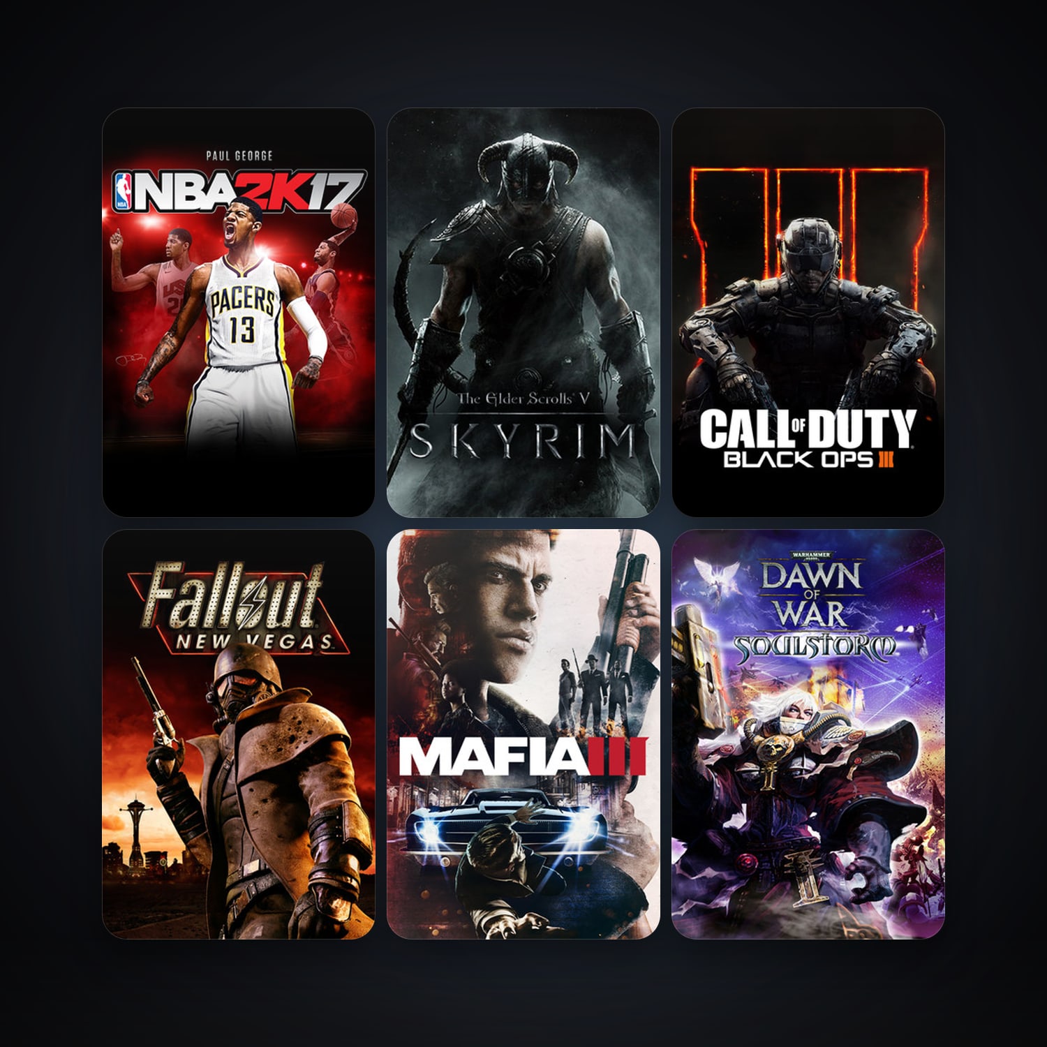 Warhammer 40,000: Dawn of War - Soulstorm + Fallout: New Vegas, 101 games, Steam 10, clean — HabibiAccounts