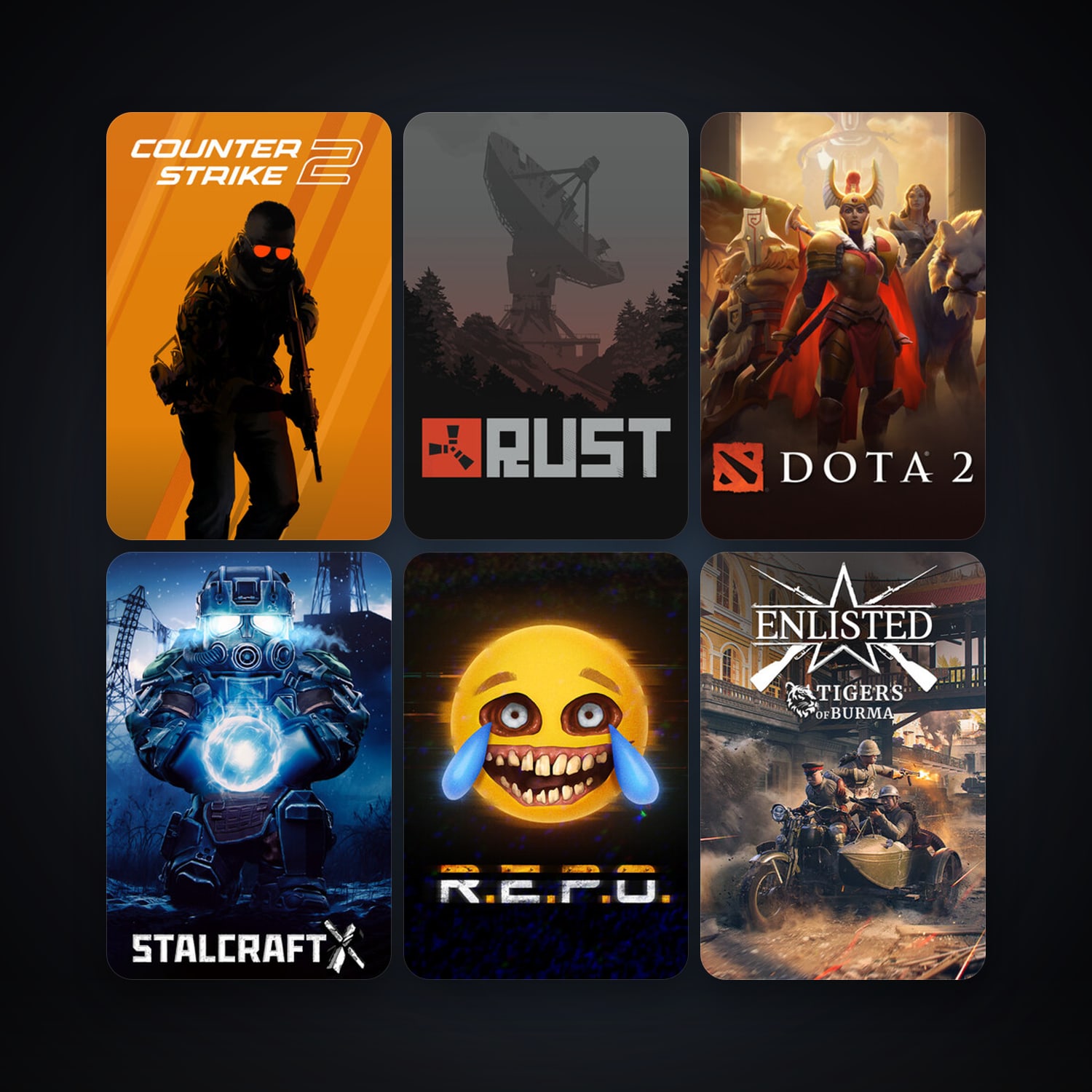 Dota 2 + CS2 Prime, 36 games, Steam 10, clean · 261575574 — HabibiAccounts