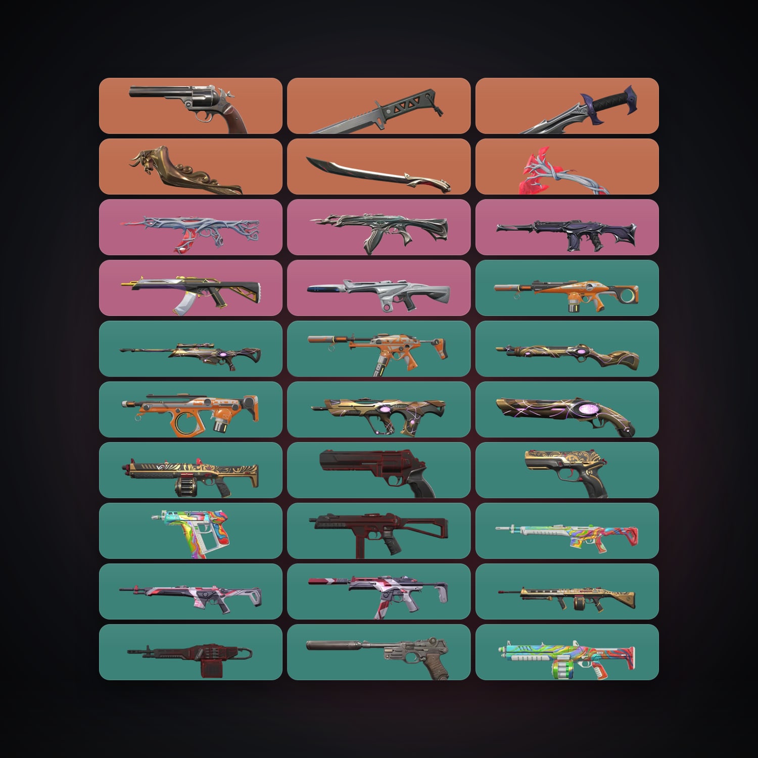 EU Bronze 3 locker — 5 knives, 30 skins, lvl 81 — HabibiAccounts