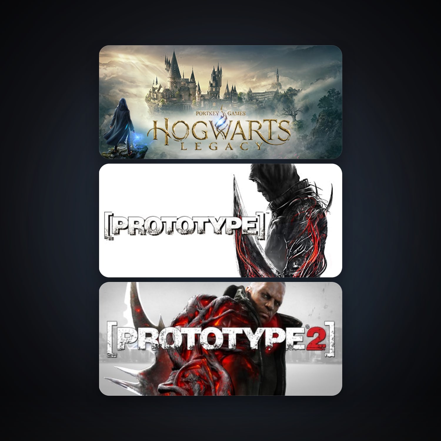 Prototype + Prototype 2, 8 games, clean — HabibiAccounts