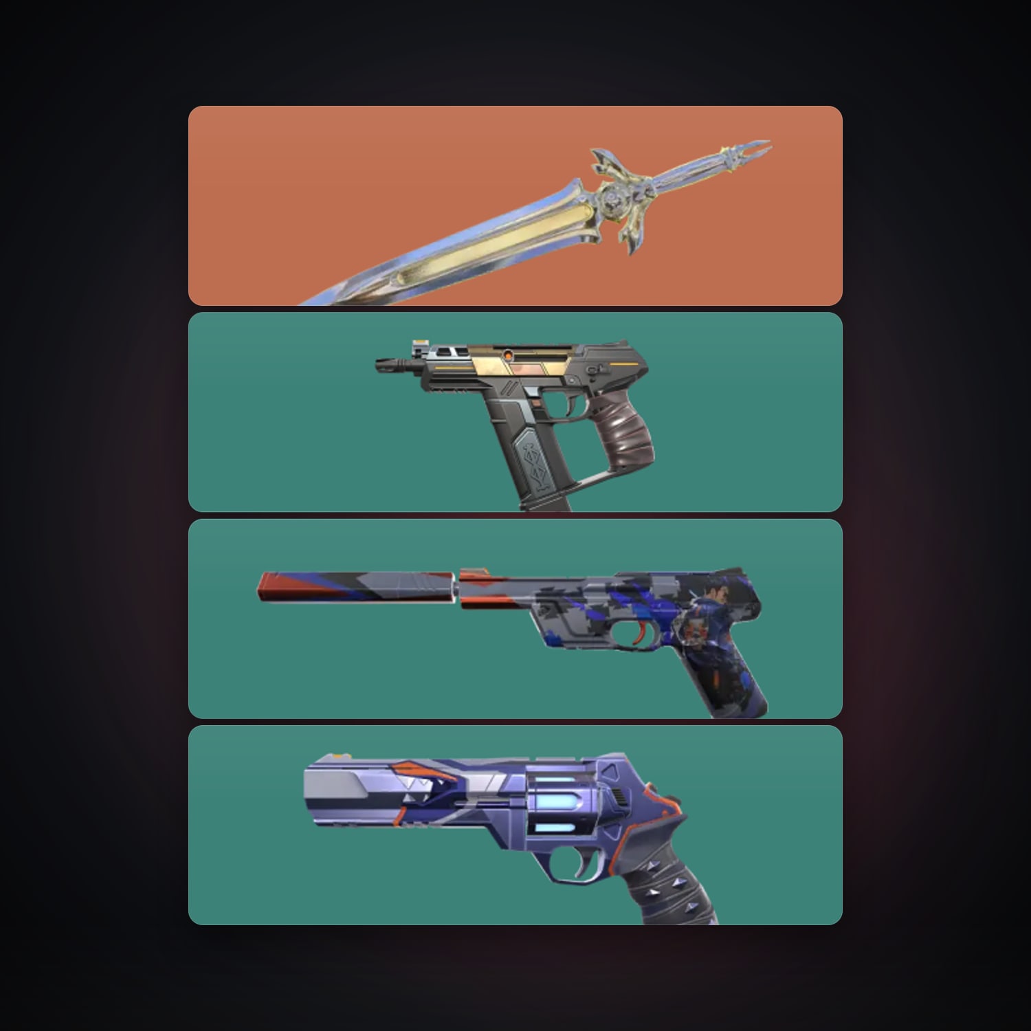 AP Iron 2 locker — 1 knives, 4 skins, lvl 69 — HabibiAccounts