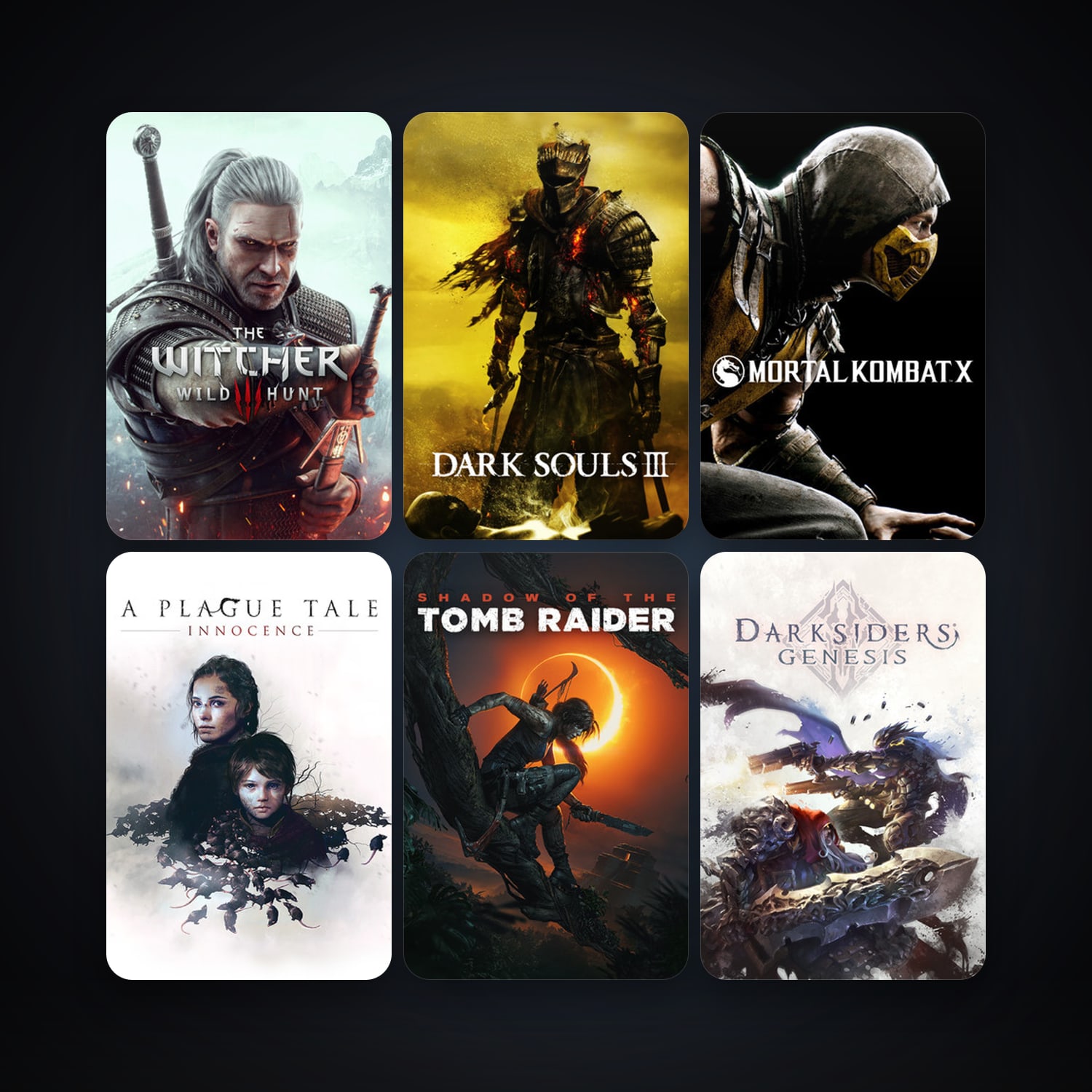 Warhammer 40,000: Dawn of War III + The Witcher 3: Wild Hunt, 37 games, clean — HabibiAccounts