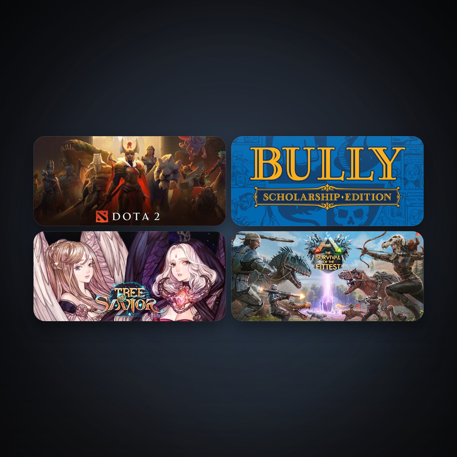 Dota 2 + Bully: Scholarship Edition, 6 games, clean — HabibiAccounts