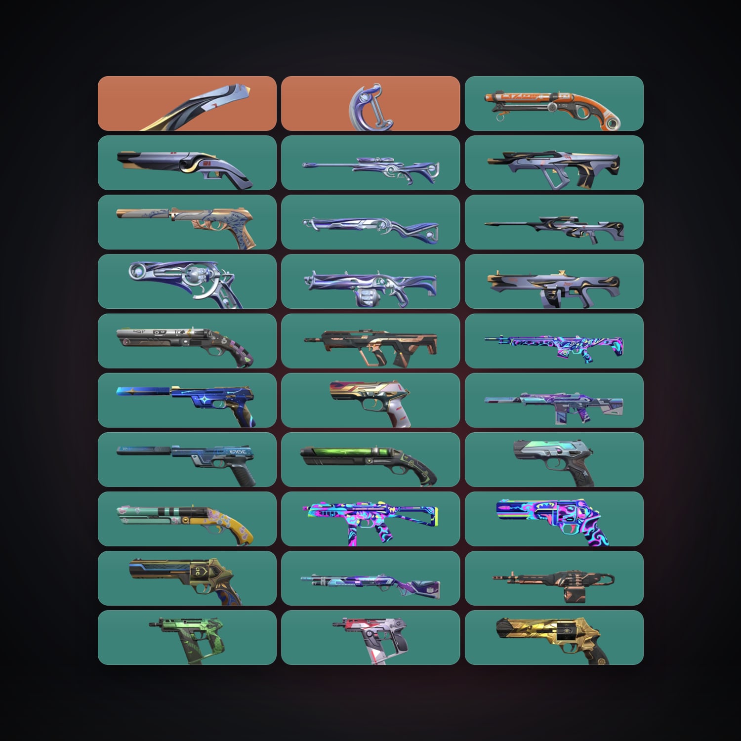 AP Silver 2 locker — 2 knives, 47 skins, lvl 280 · 261584112 — HabibiAccounts