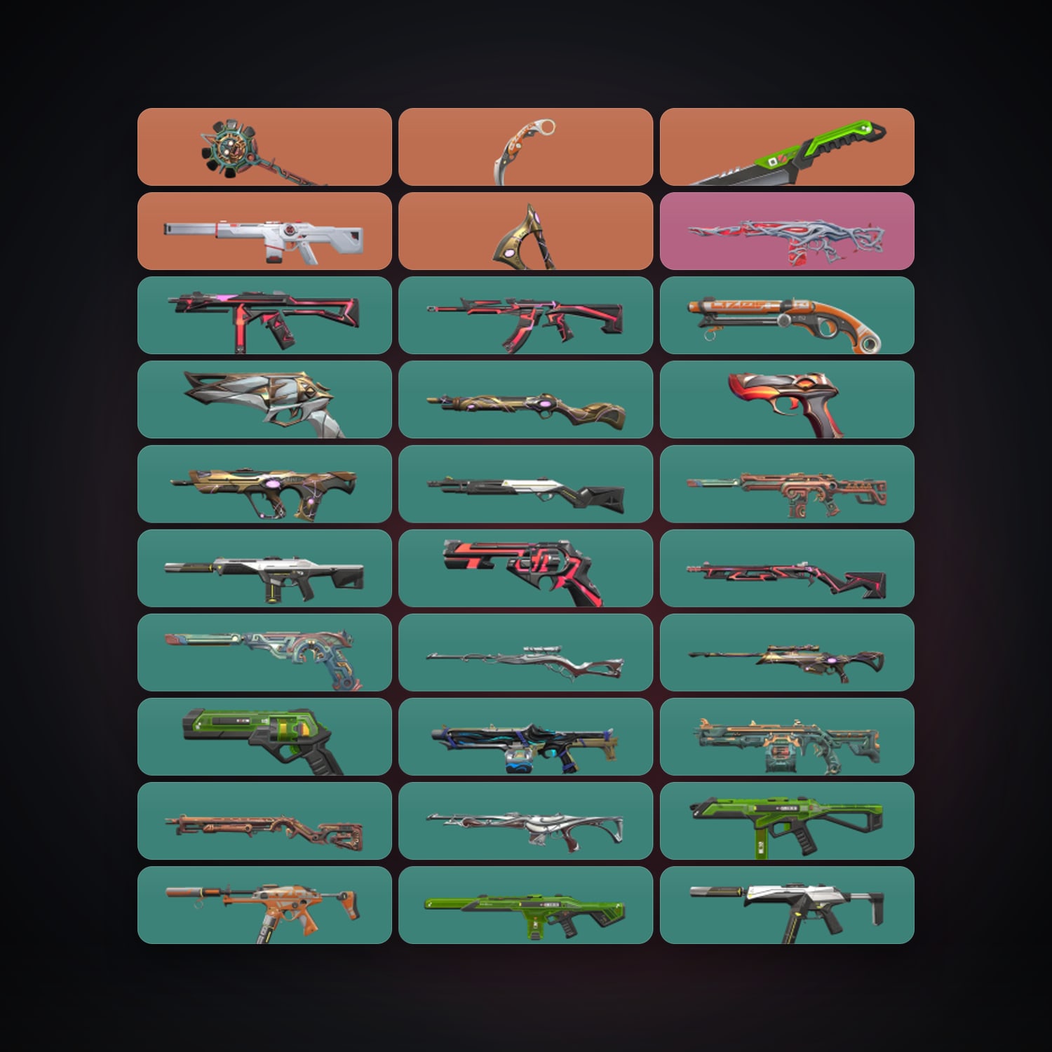 EU Silver 1 locker — 4 knives, 108 skins, lvl 234 — HabibiAccounts
