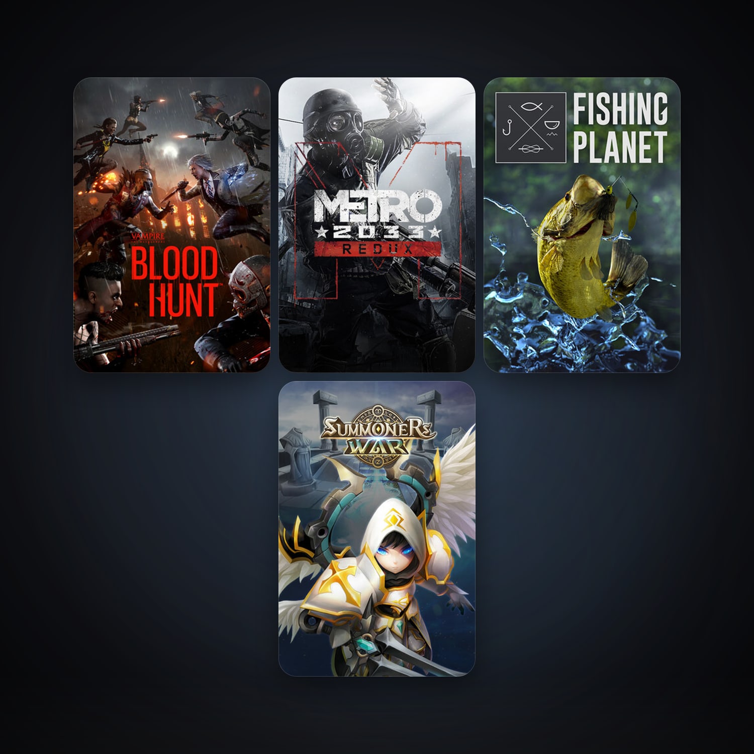 Metro 2033 Redux + Fishing Planet, 10 games, clean — HabibiAccounts