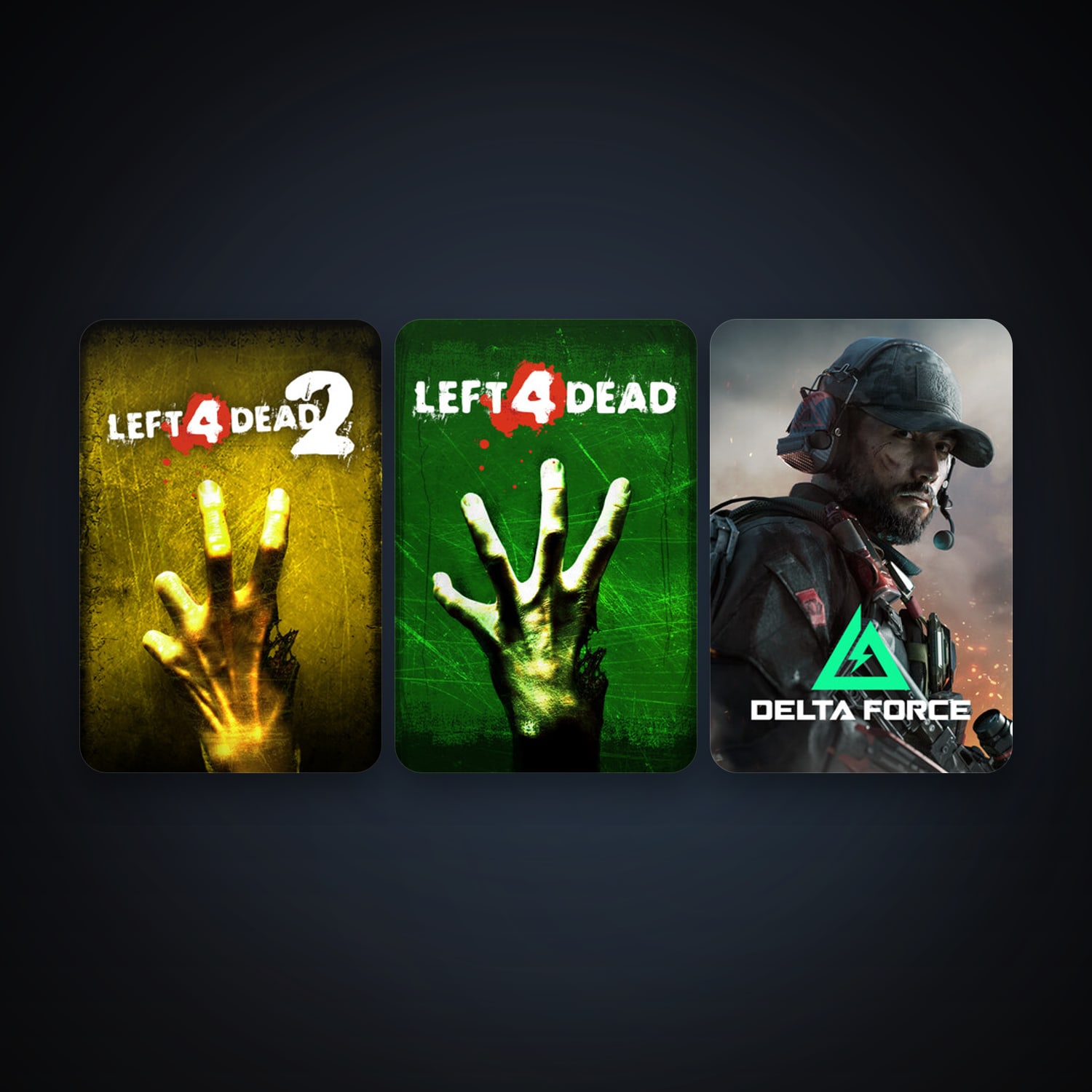 Left 4 Dead + Left 4 Dead 2, 3 games, clean — HabibiAccounts