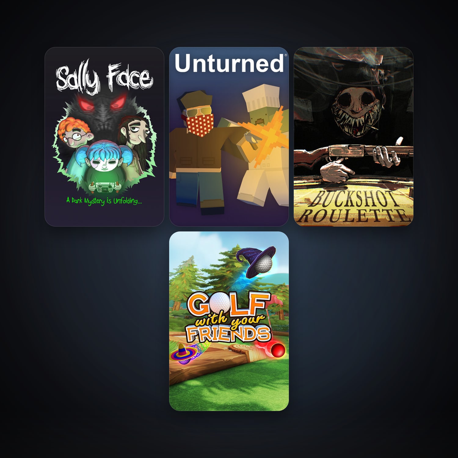 Deponia + Unturned, 6 games, clean — HabibiAccounts