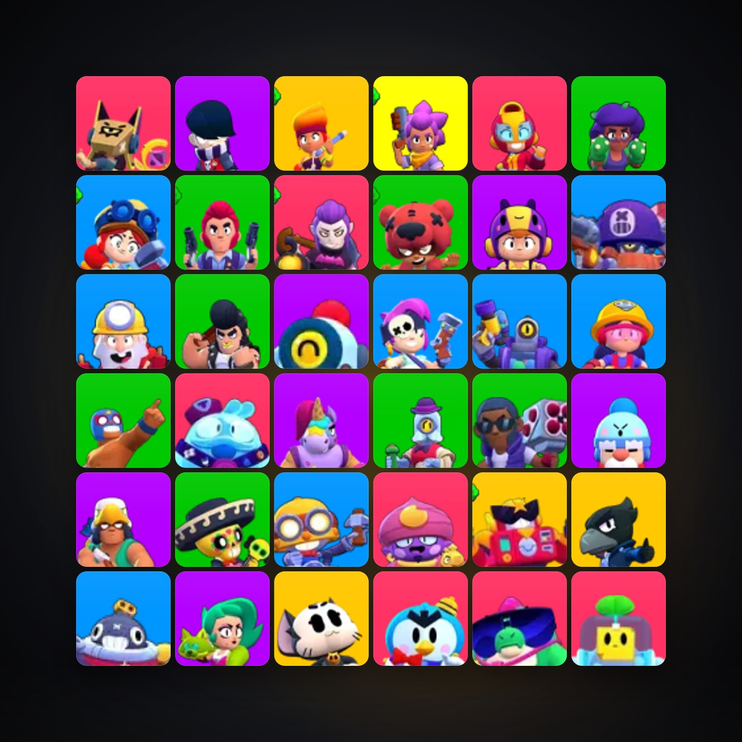 52 Brawlers | 8.4K Trophies — Supercell Account — HabibiAccounts