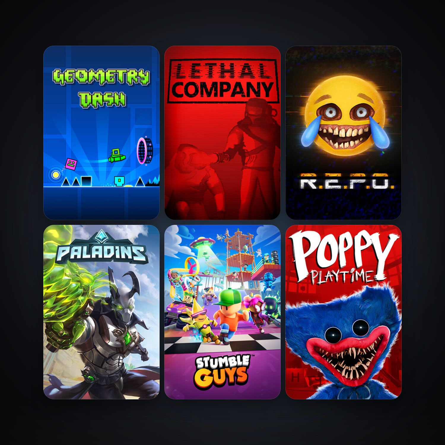 The Forest + Geometry Dash, 10 games, clean — HabibiAccounts