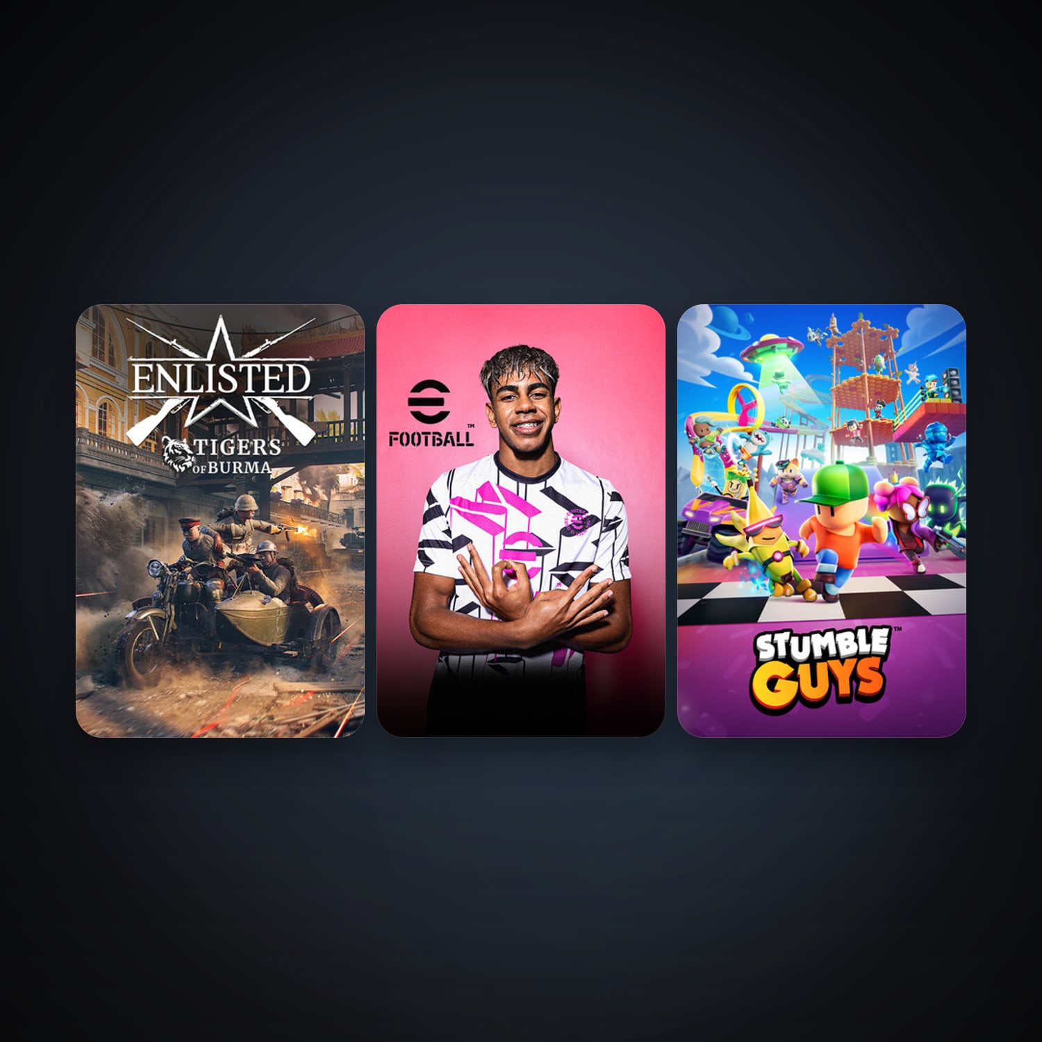 Free CS2 (No Prime) + eFootball 2024, 5 games, clean — HabibiAccounts