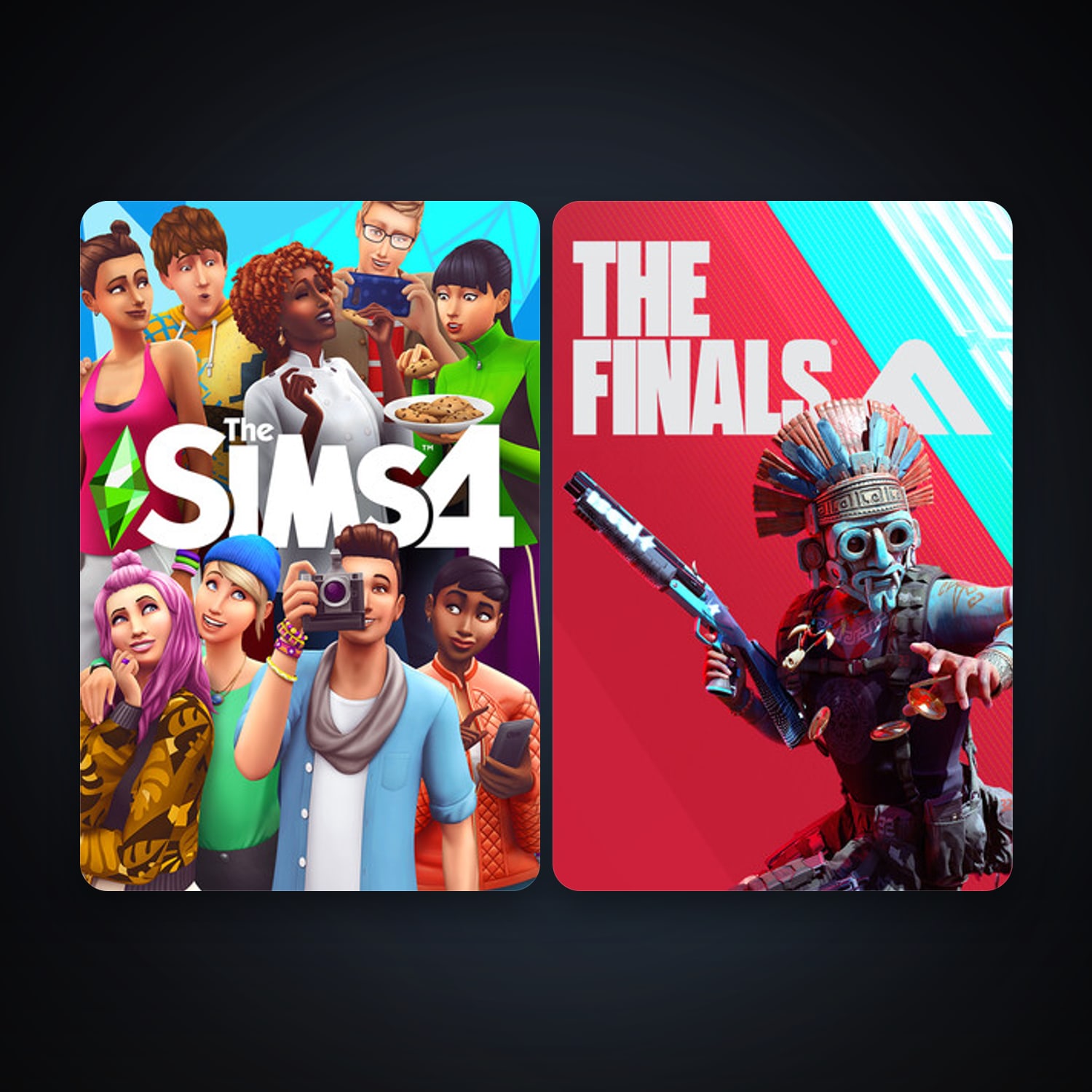 The Sims 4 + THE FINALS, 5 games, clean — HabibiAccounts