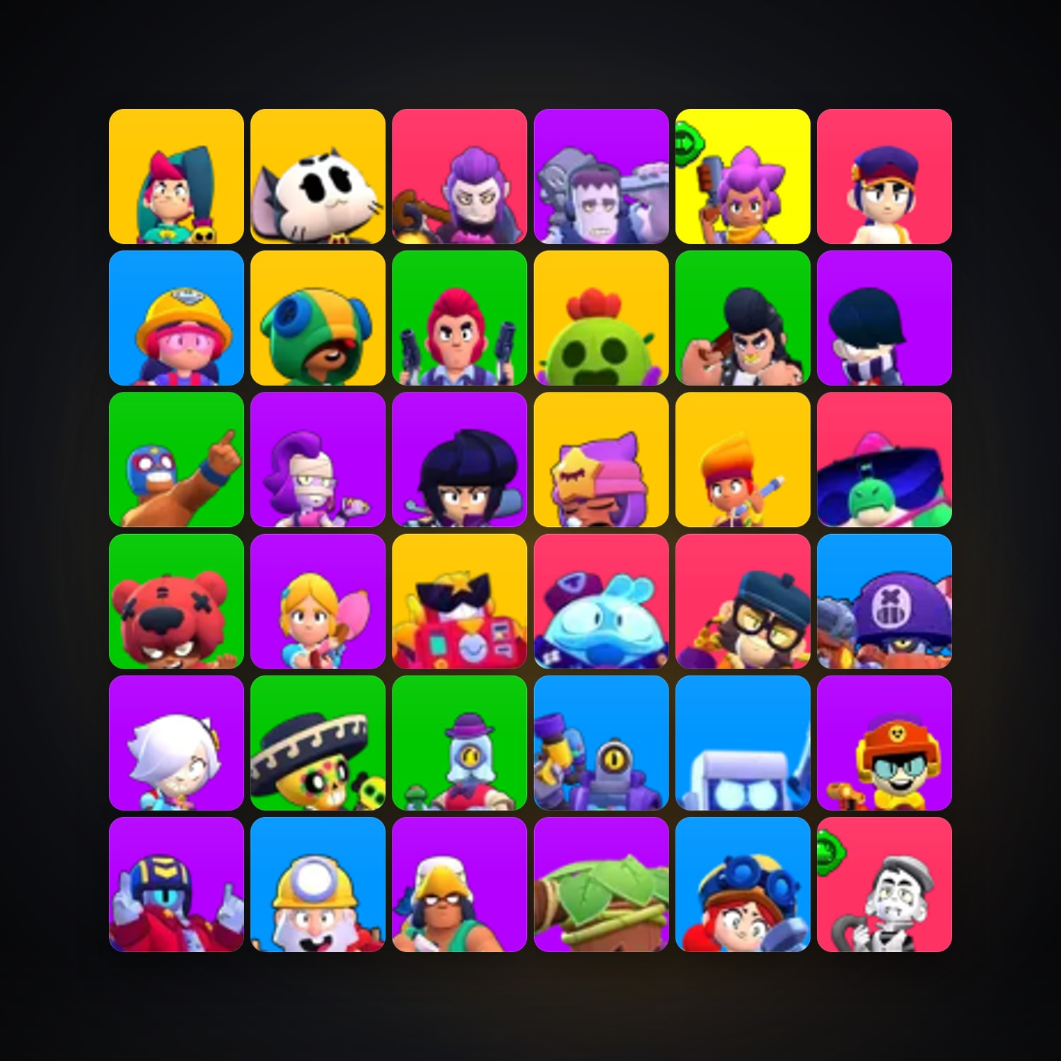 63 Brawlers | 9K Trophies — Supercell Account — HabibiAccounts