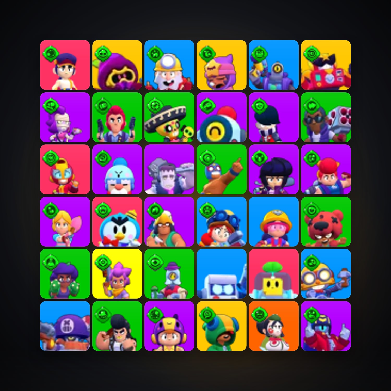 104 Brawlers | 31.6K Trophies — Supercell Account — HabibiAccounts