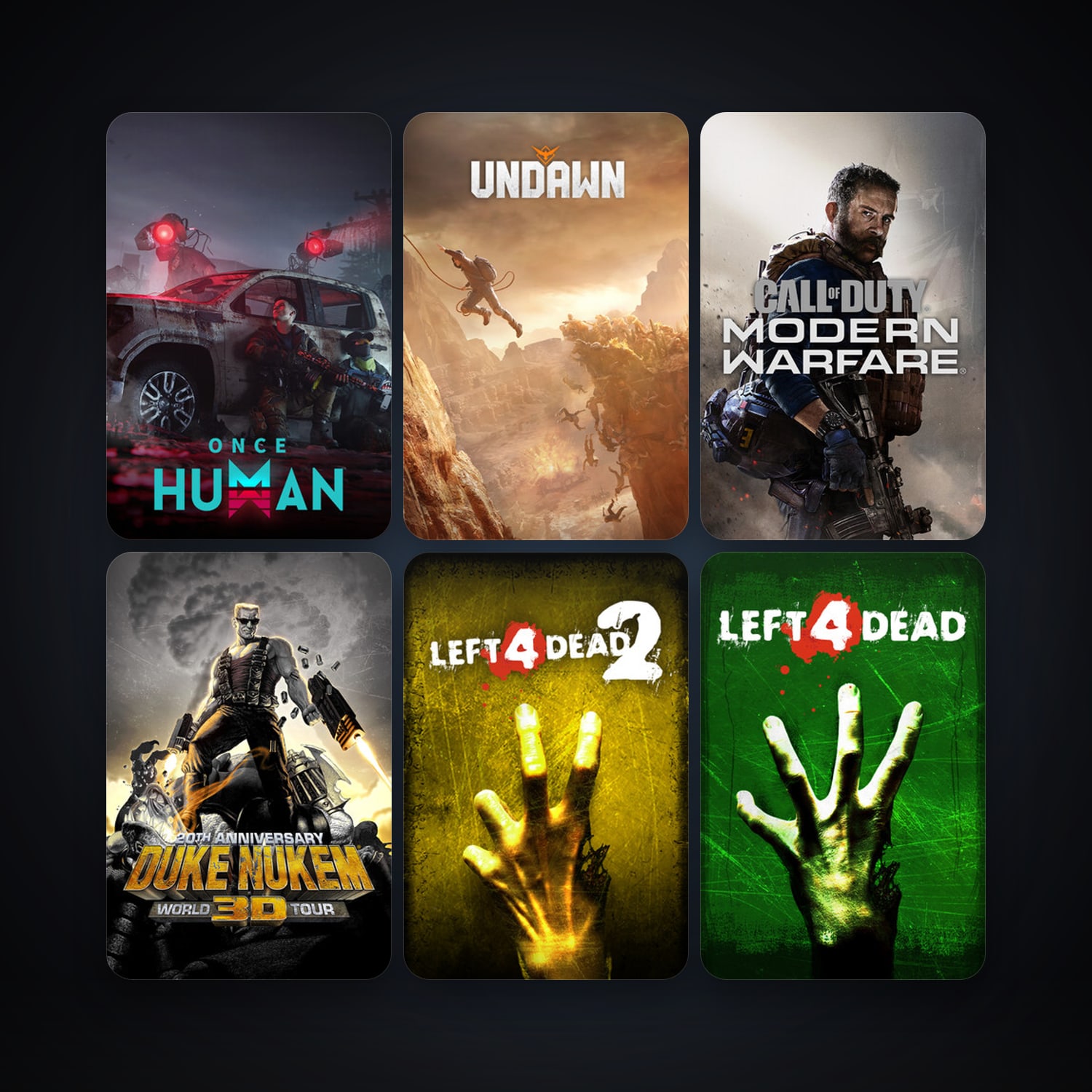 Left 4 Dead + Left 4 Dead 2, 15 games, clean — HabibiAccounts