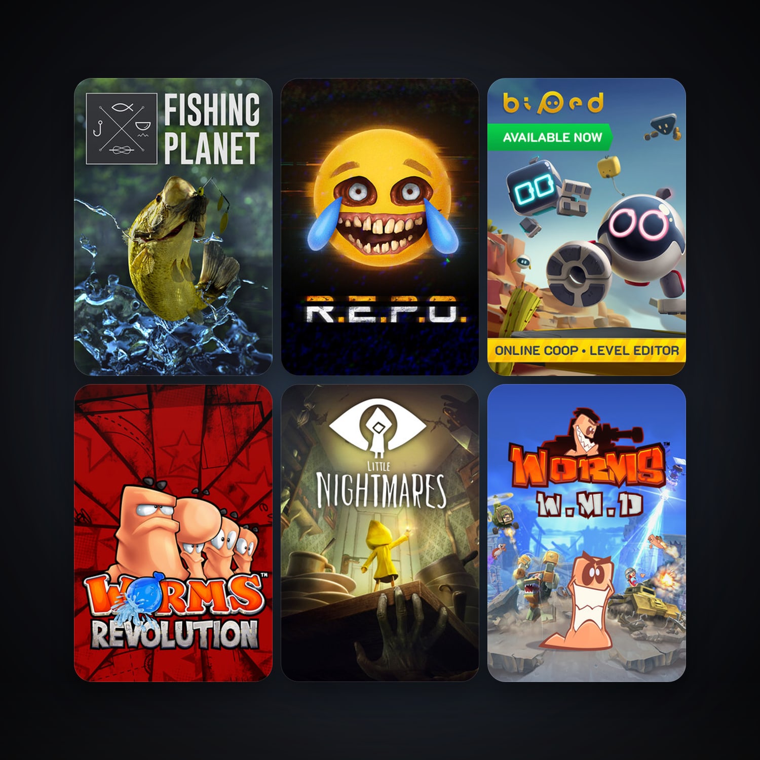 Worms Revolution + Worms W.M.D, 10 games, clean — HabibiAccounts