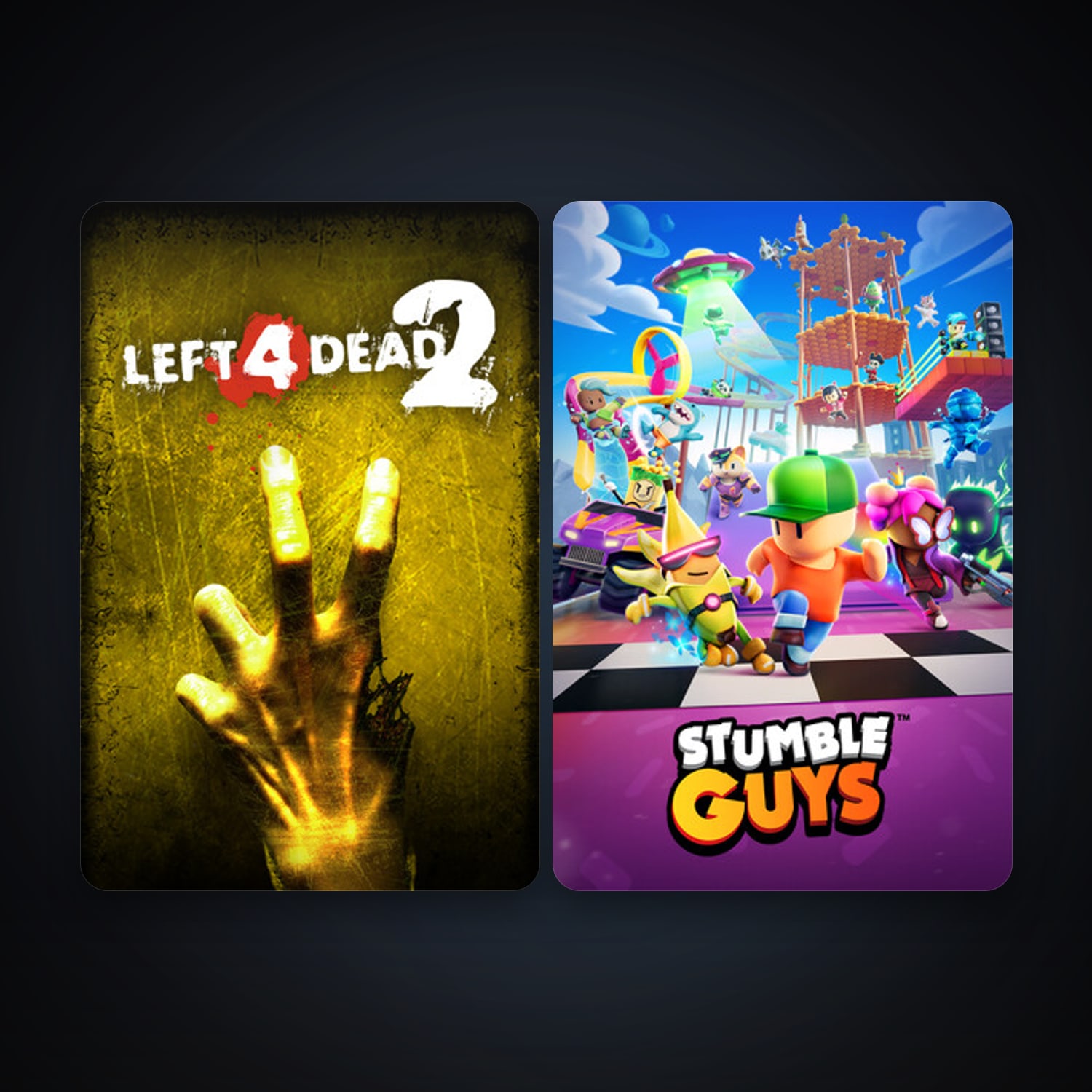 Left 4 Dead 2 + Free CS2 (No Prime), 4 games, clean — HabibiAccounts