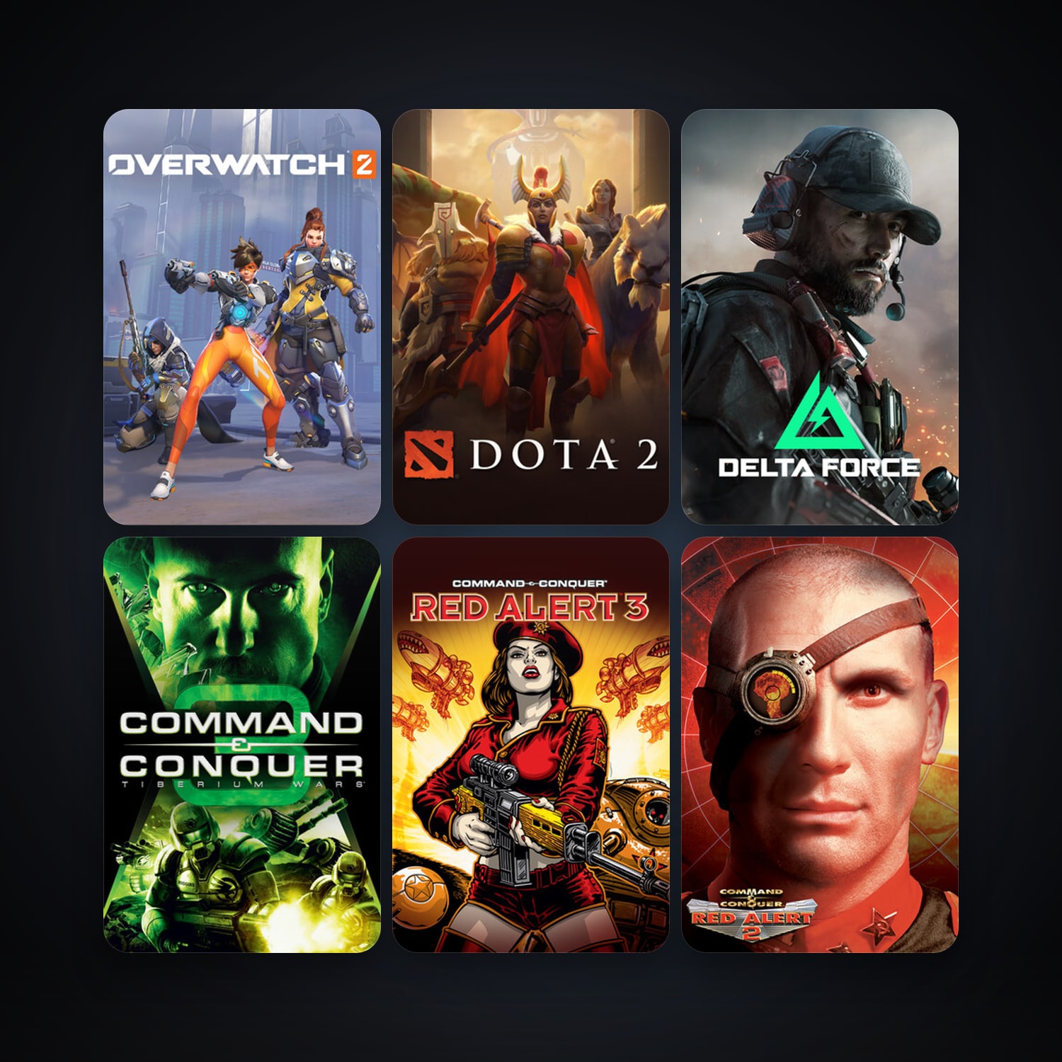 Dota 2 + Command & Conquer: Red Alert 3, 19 games, clean — HabibiAccounts