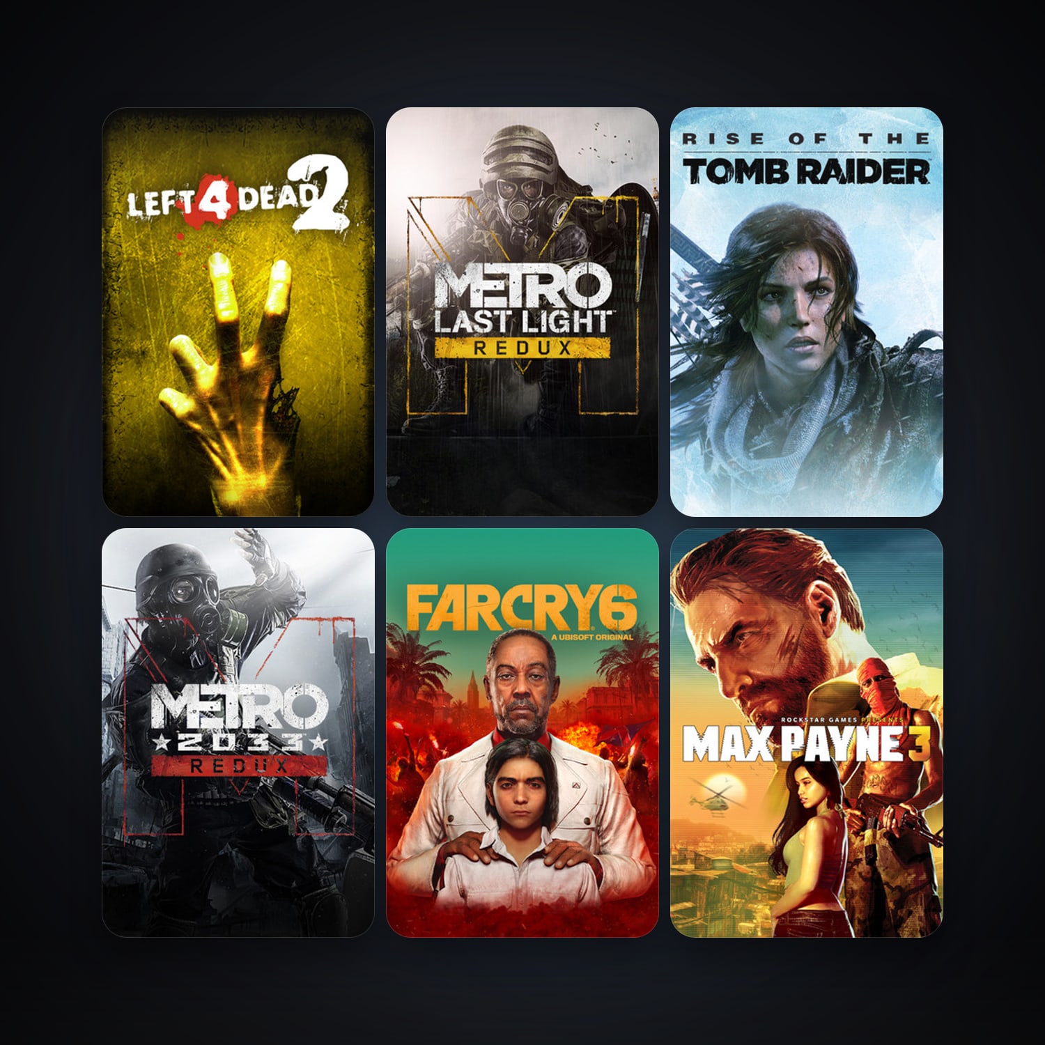 Left 4 Dead 2 + Call of Duty: Modern Warfare 2 (2009), 10 games, clean — HabibiAccounts
