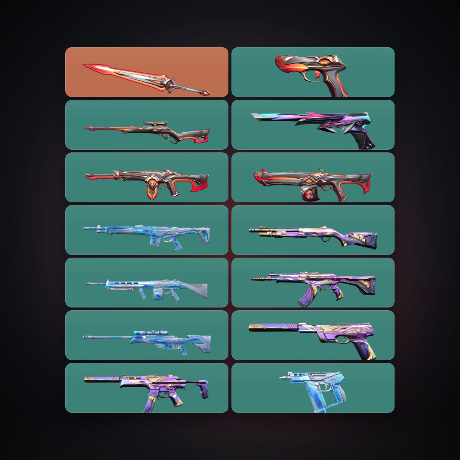EU Iron 2 locker — 1 knives, 14 skins, lvl 66 · 261593118 — HabibiAccounts