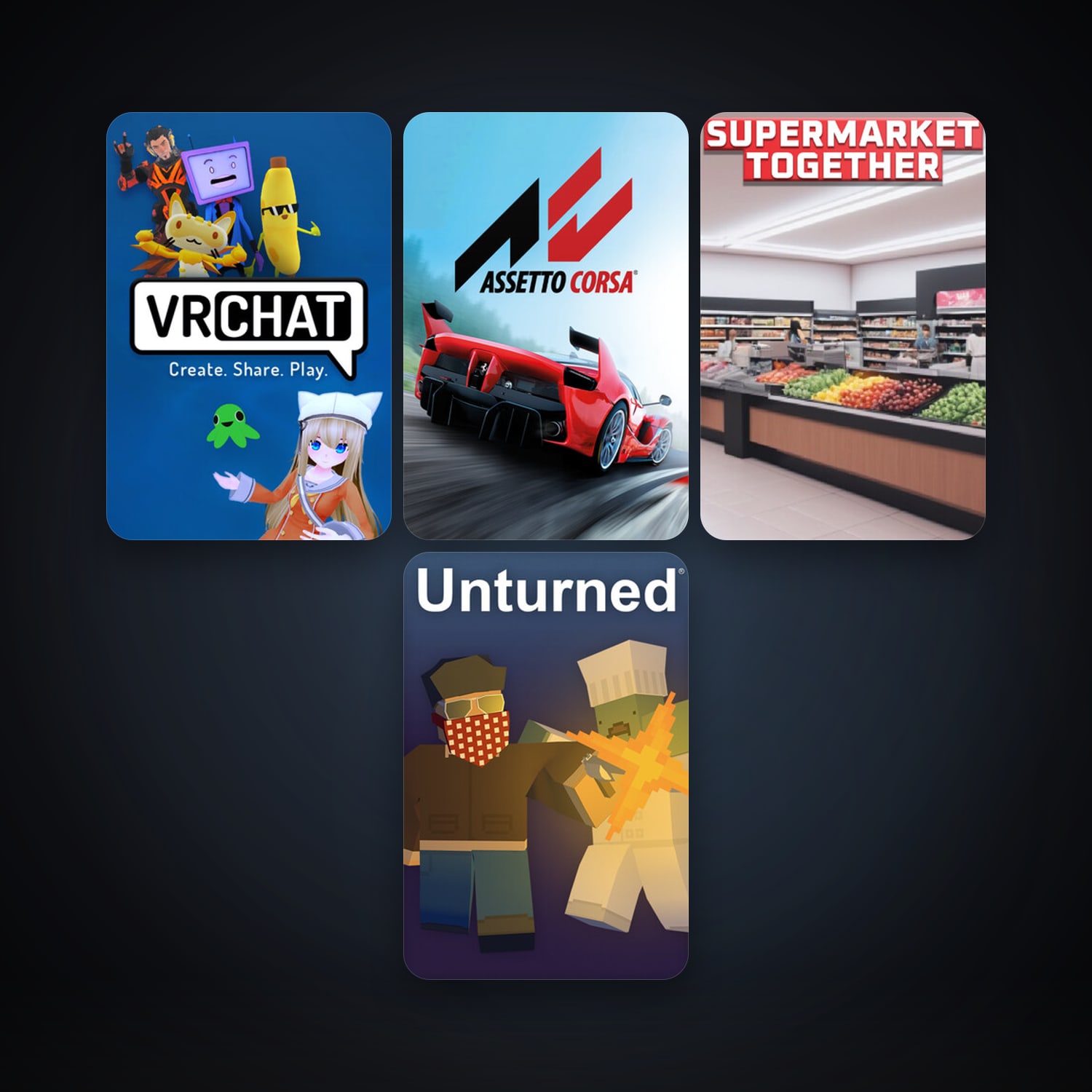 Free CS2 (No Prime) + Assetto Corsa, 17 games, clean — HabibiAccounts