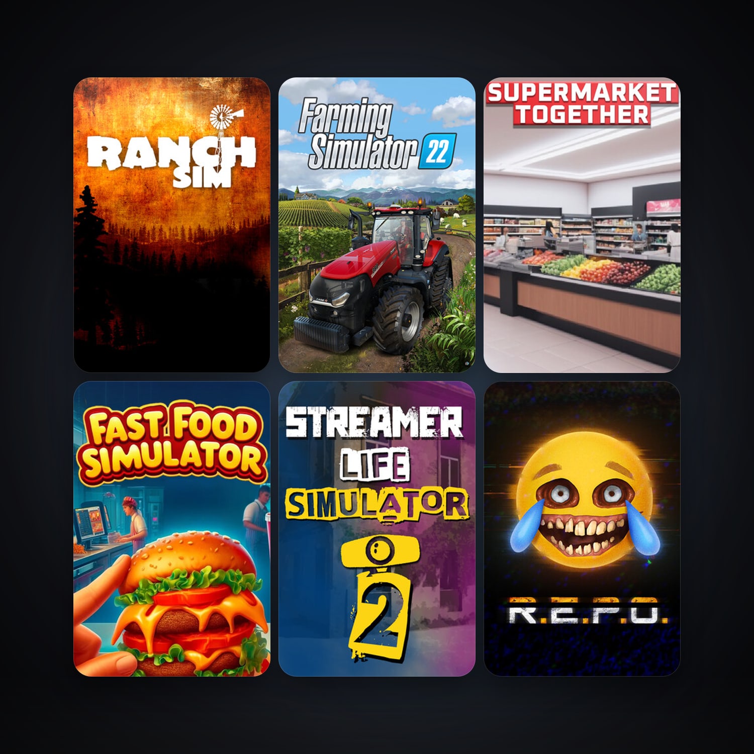 Euro Truck Simulator 2 + Fishing Planet, 37 games, clean — HabibiAccounts