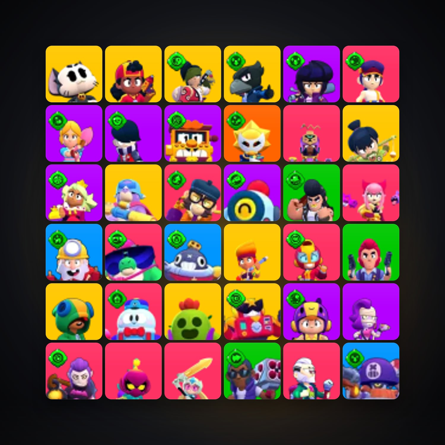 106 Brawlers | 67.3K Trophies — HabibiAccounts
