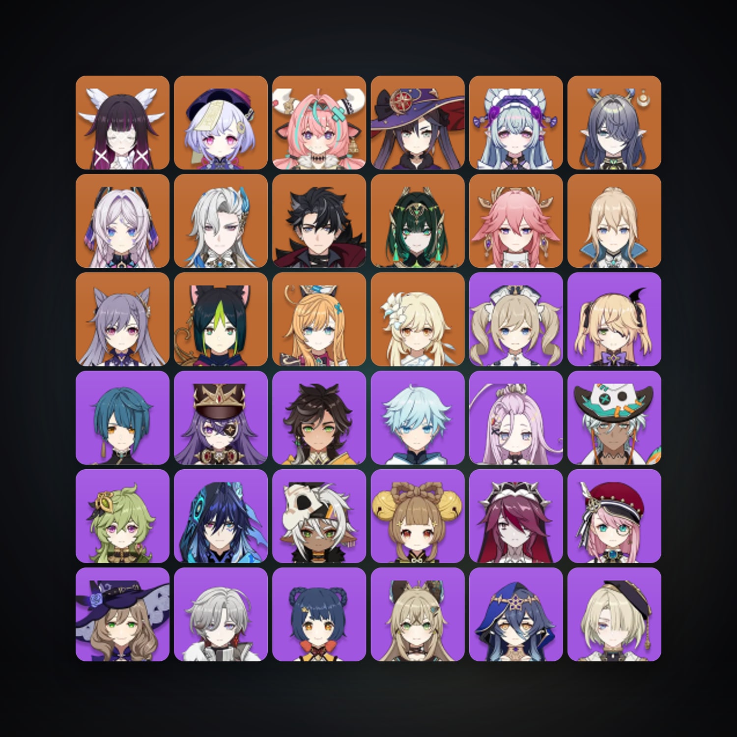 Genshin Impact | AR 57 | 61 Chars | 15× 5★ — Genshin / miHoYo Account — HabibiAccounts