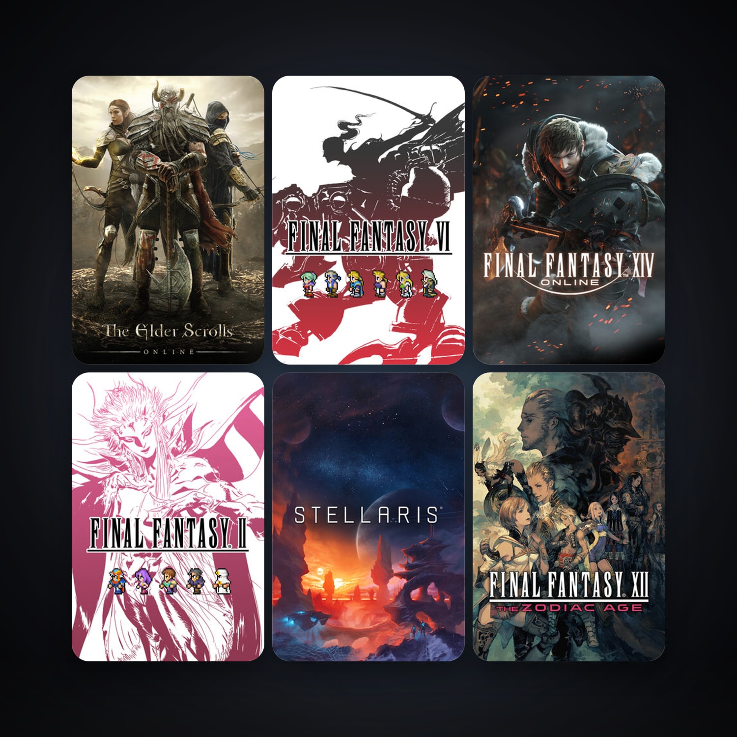 FINAL FANTASY XIV Online + Kenshi, 15 games, clean — HabibiAccounts