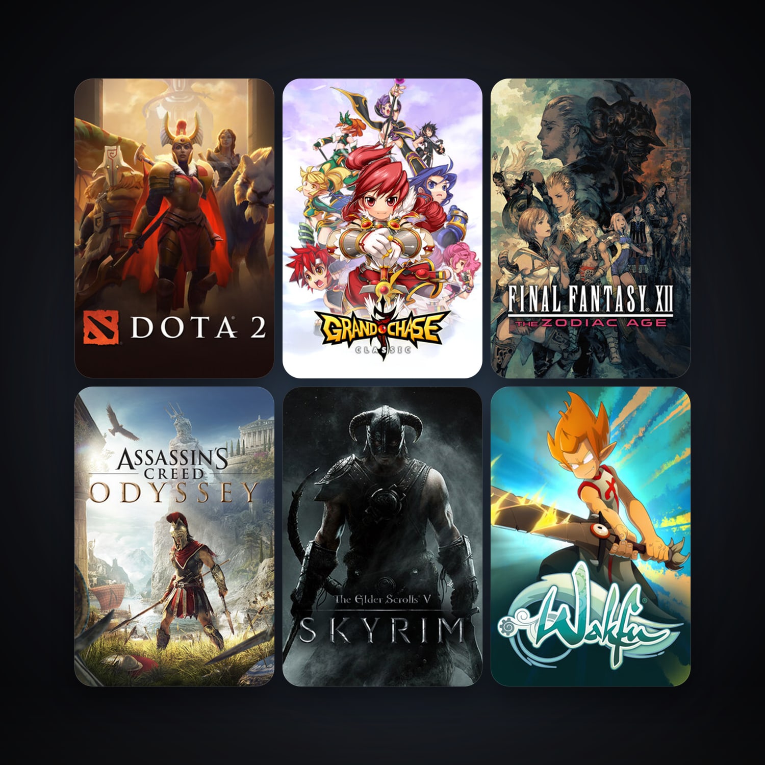 Dota 2 + The Elder Scrolls V: Skyrim, 68 games, Steam 24, clean — HabibiAccounts