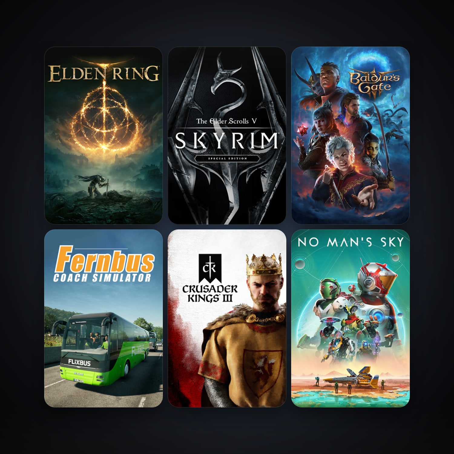 No Man's Sky + Borderlands 3, 149 games, clean — HabibiAccounts