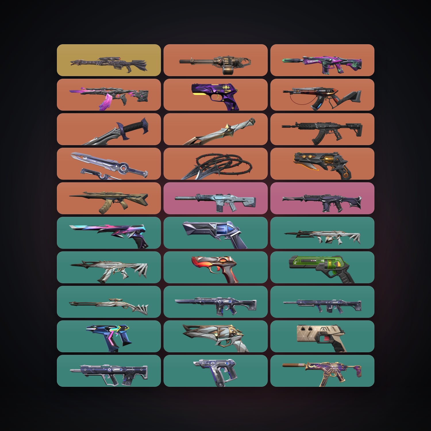 BR Plat 2 locker — 4 knives, 48 skins, lvl 237 — HabibiAccounts