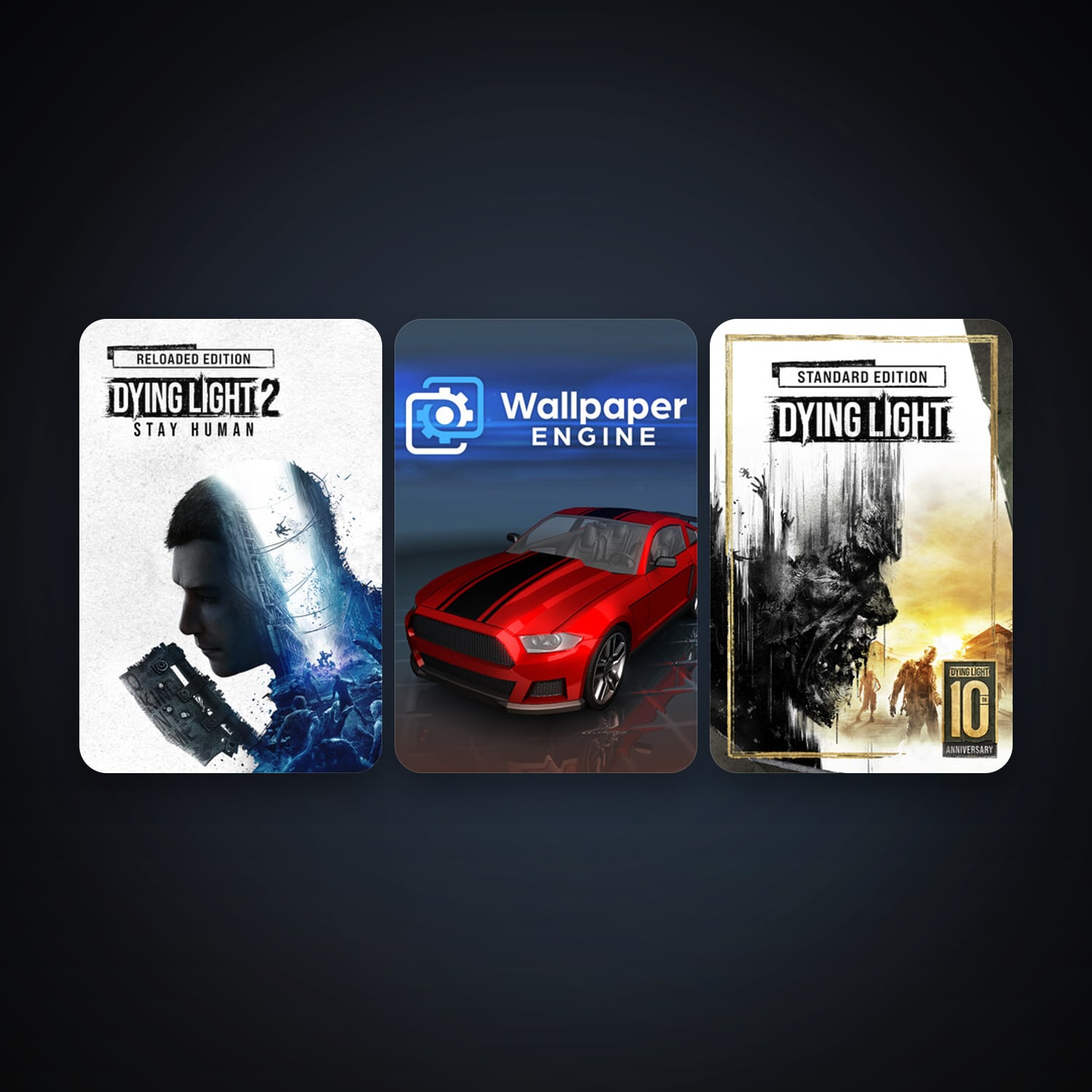 Dying Light + Wallpaper Engine, 6 games, clean — HabibiAccounts