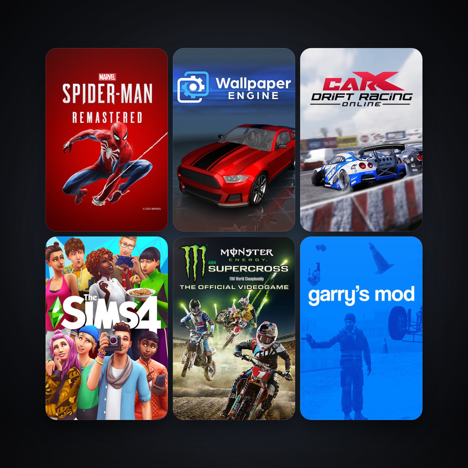 Garry's Mod + Wallpaper Engine, 10 games, clean — HabibiAccounts