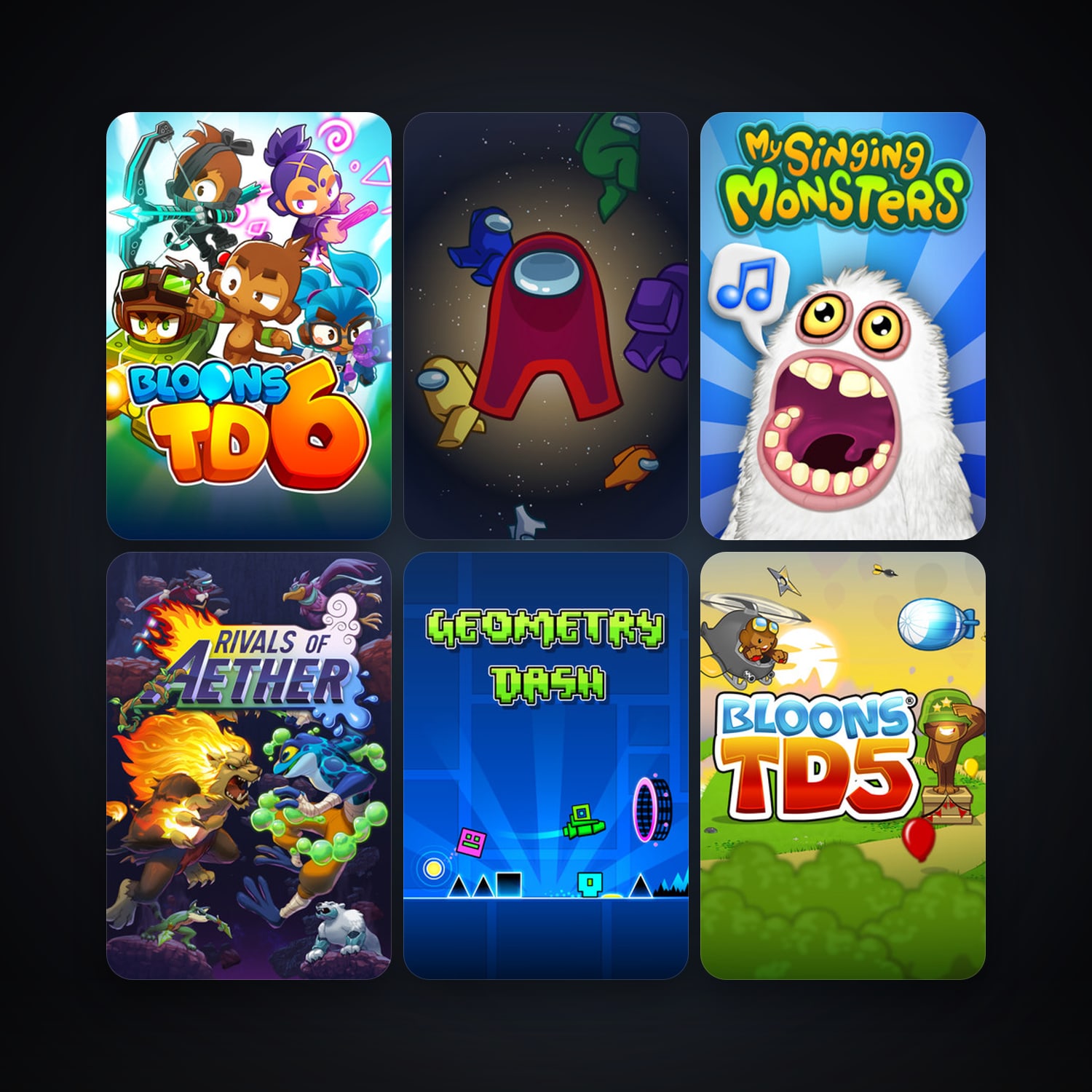 Dota 2 + Bloons TD 5, 57 games, clean — HabibiAccounts