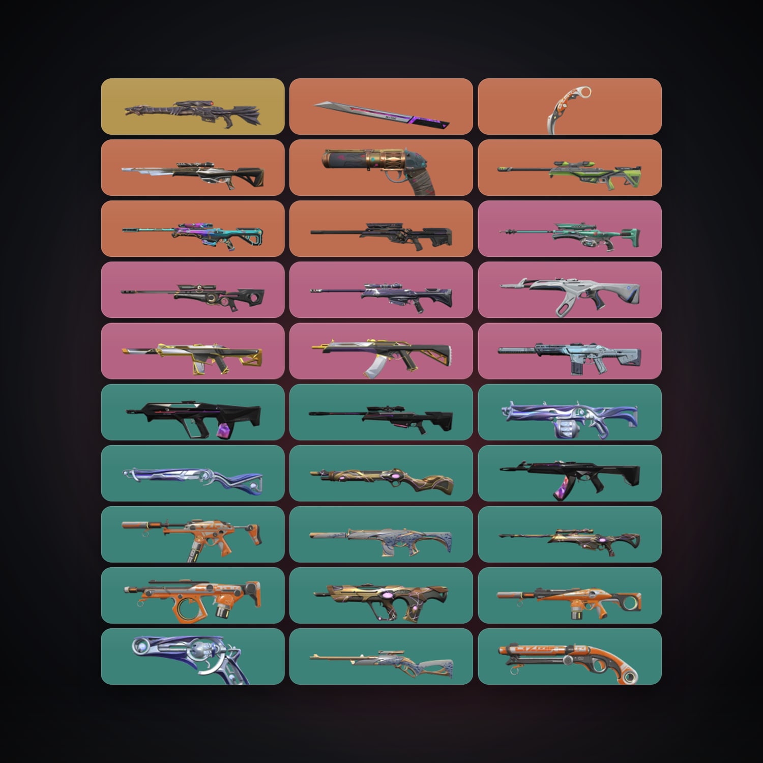 BR Silver 3 locker — 2 knives, 74 skins, lvl 135 — HabibiAccounts