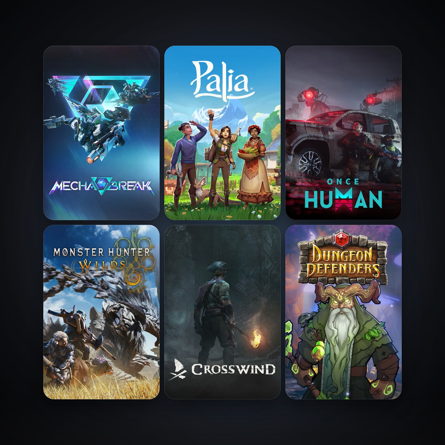 Dungeon Defenders + Once Human, 51 games, clean — HabibiAccounts