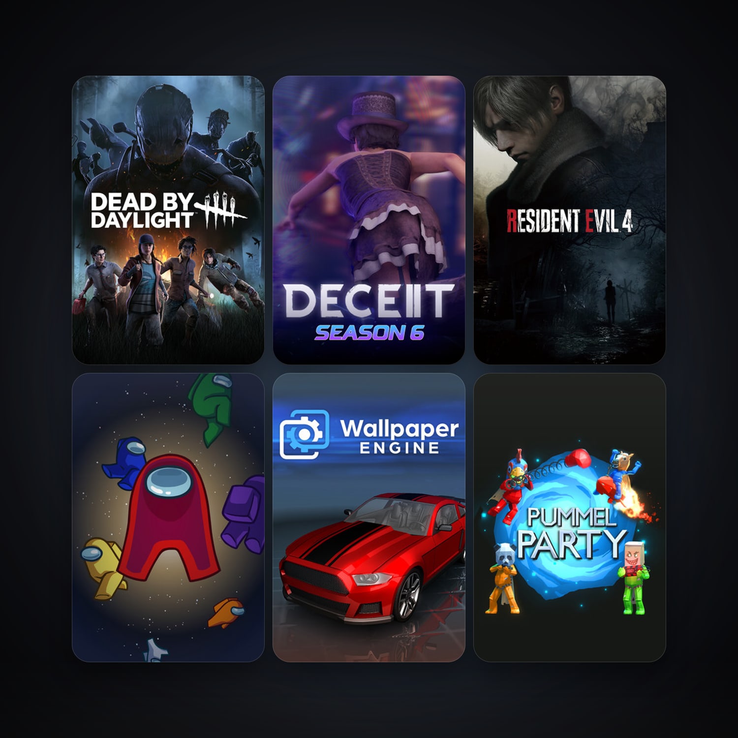 Dead by Daylight + Wallpaper Engine, 15 games, clean — HabibiAccounts