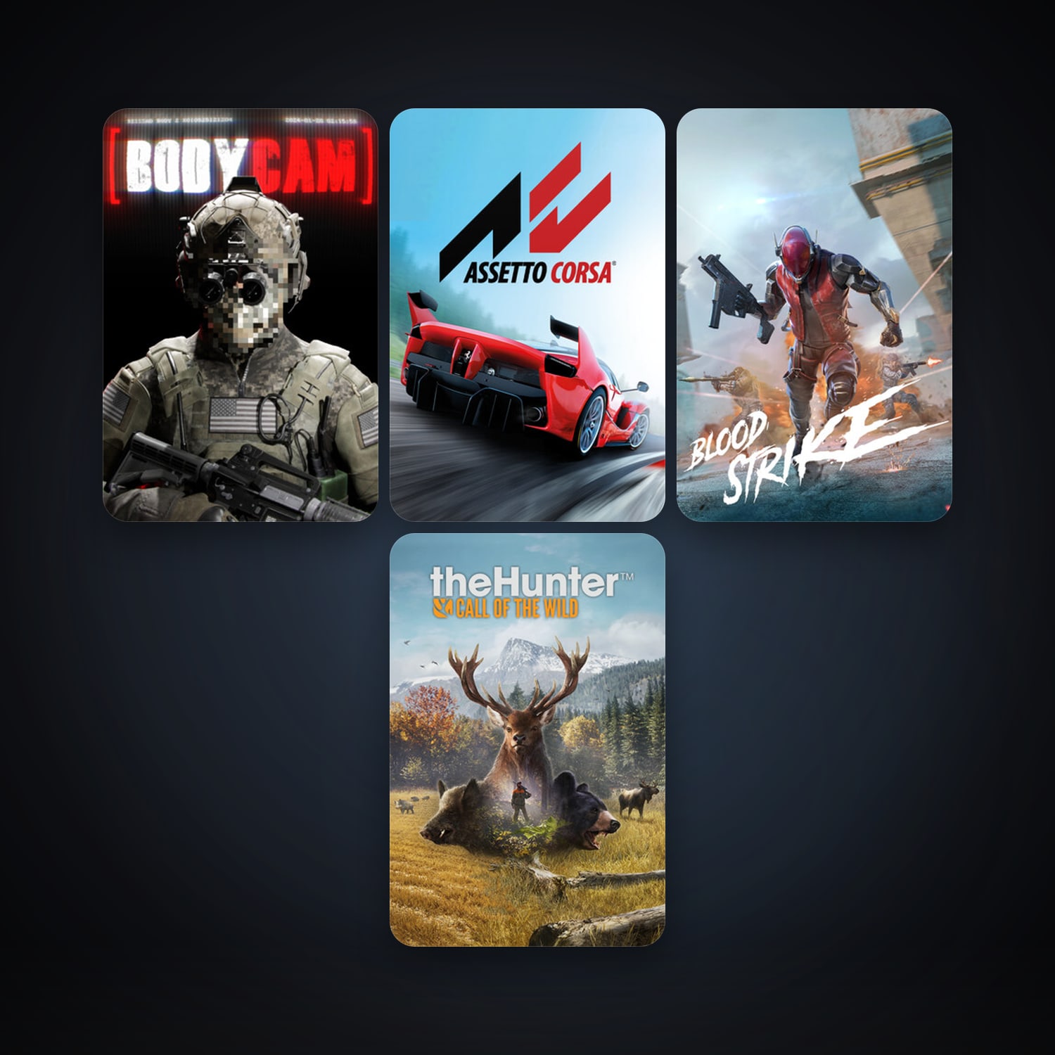 Free CS2 (No Prime) + Assetto Corsa, 16 games, clean — HabibiAccounts