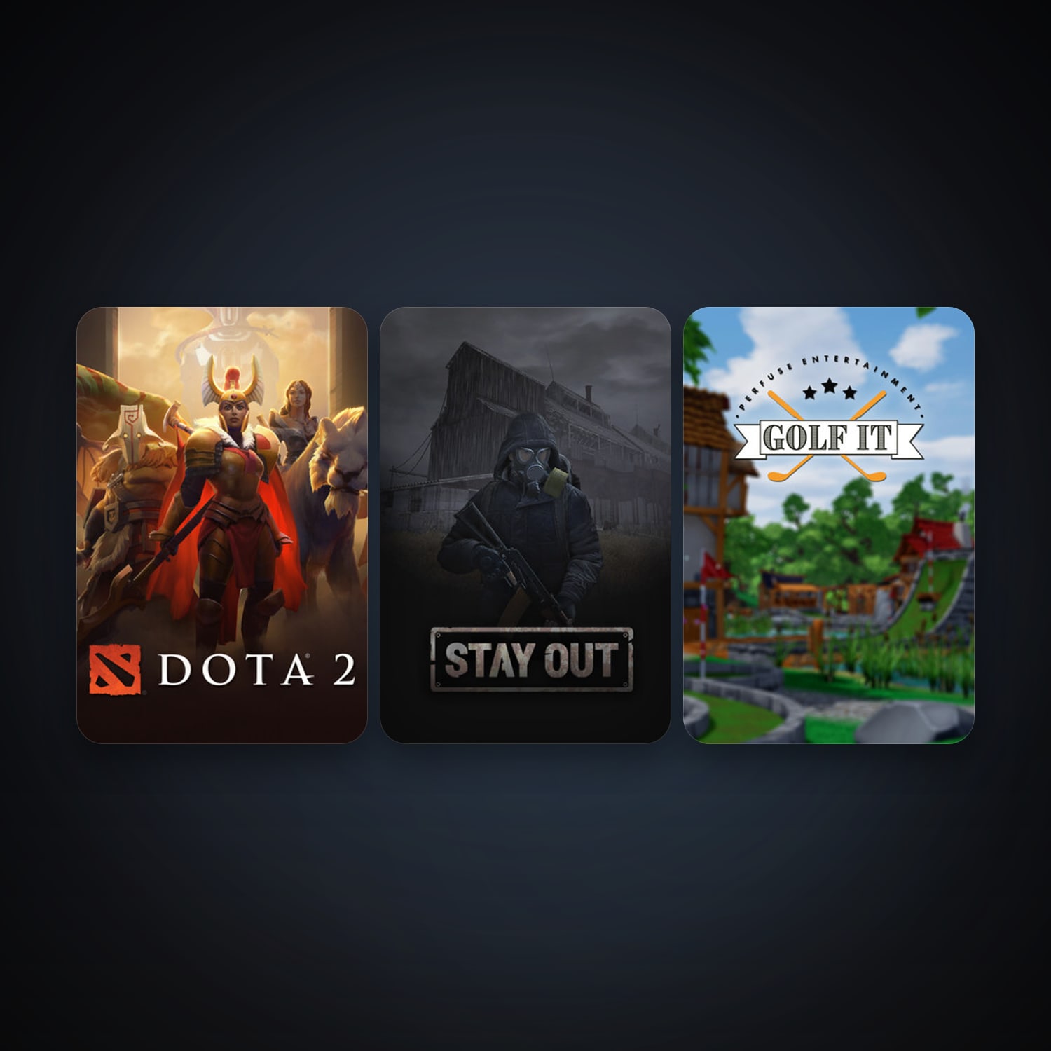 Dota 2 + Free CS2 (No Prime), 5 games, clean — HabibiAccounts