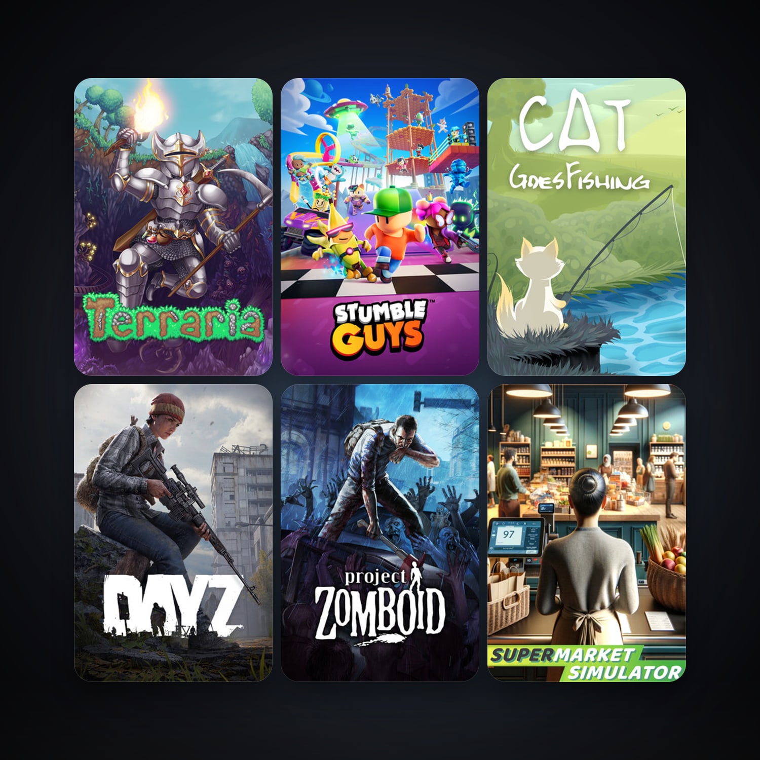 Free CS2 (No Prime) + Terraria, 33 games, Steam 10, clean — HabibiAccounts