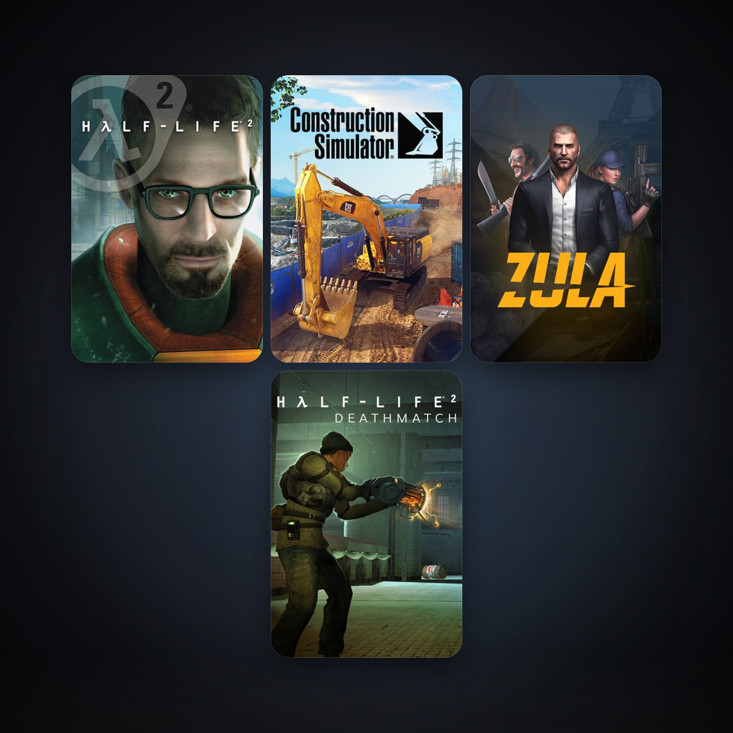 Half-Life 2 + Half-Life 2: Deathmatch, 20 games, clean — HabibiAccounts