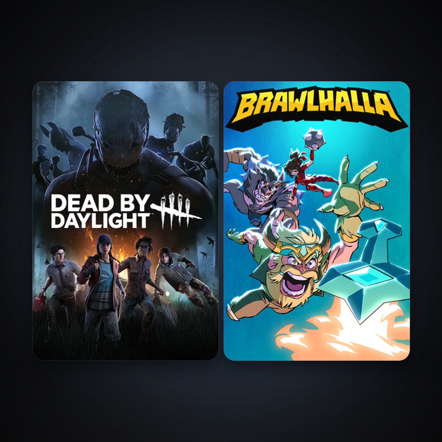 Brawlhalla + Dead by Daylight, 3 games, clean — HabibiAccounts