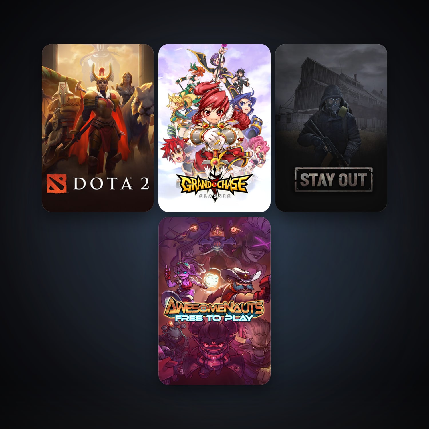 Dota 2 + Awesomenauts, 6 games, clean — HabibiAccounts