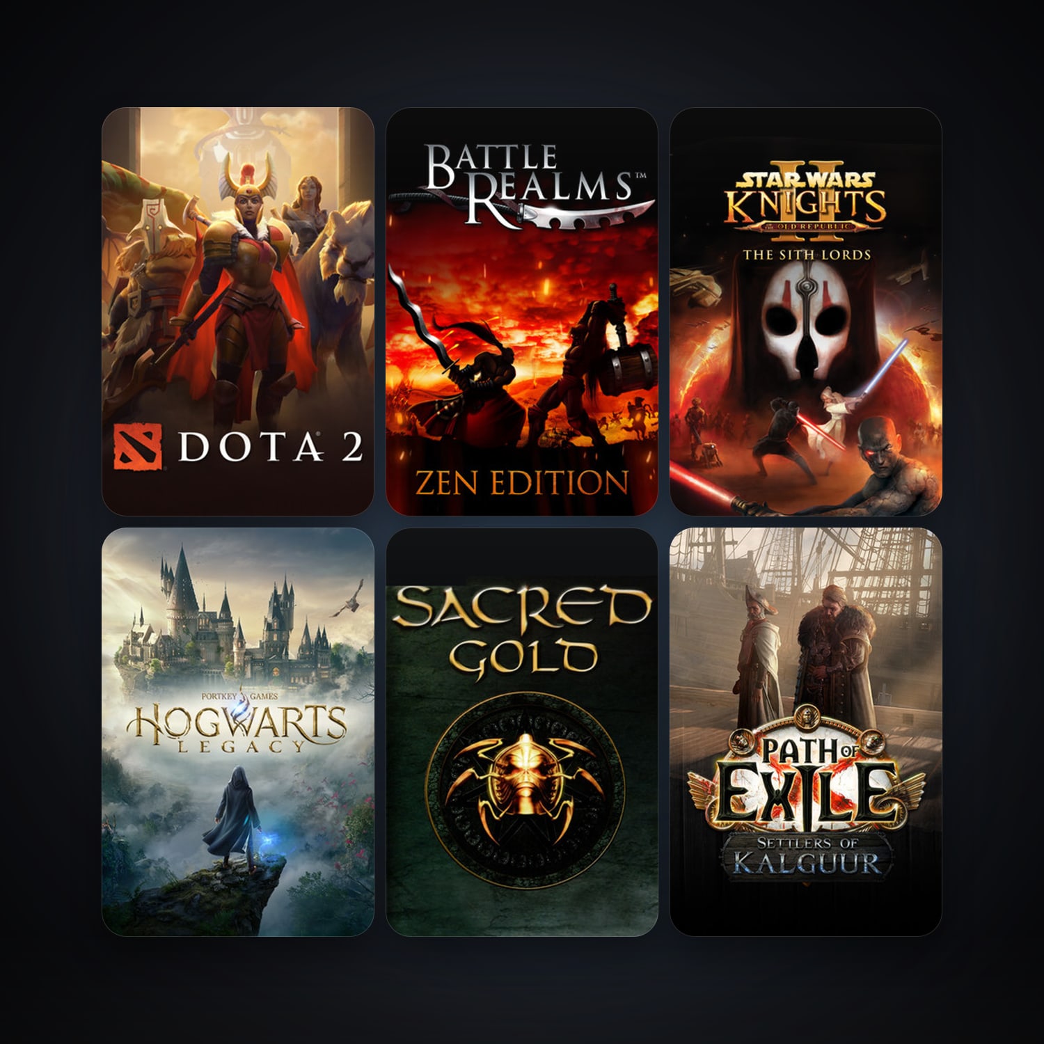 Dota 2 + Sacred Gold, 12 games, clean — HabibiAccounts